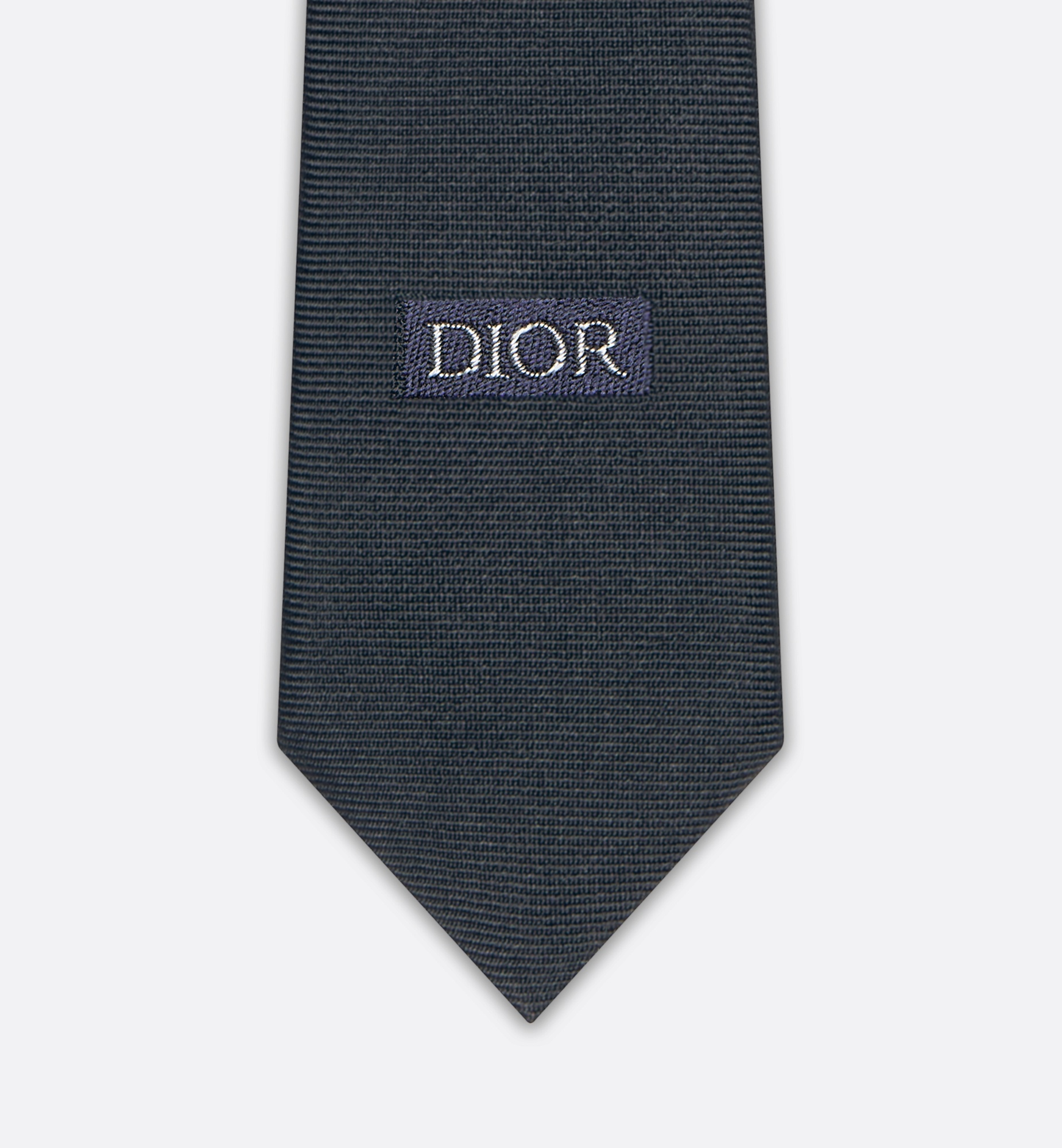 Tie with Centered Dior Oblique - 3