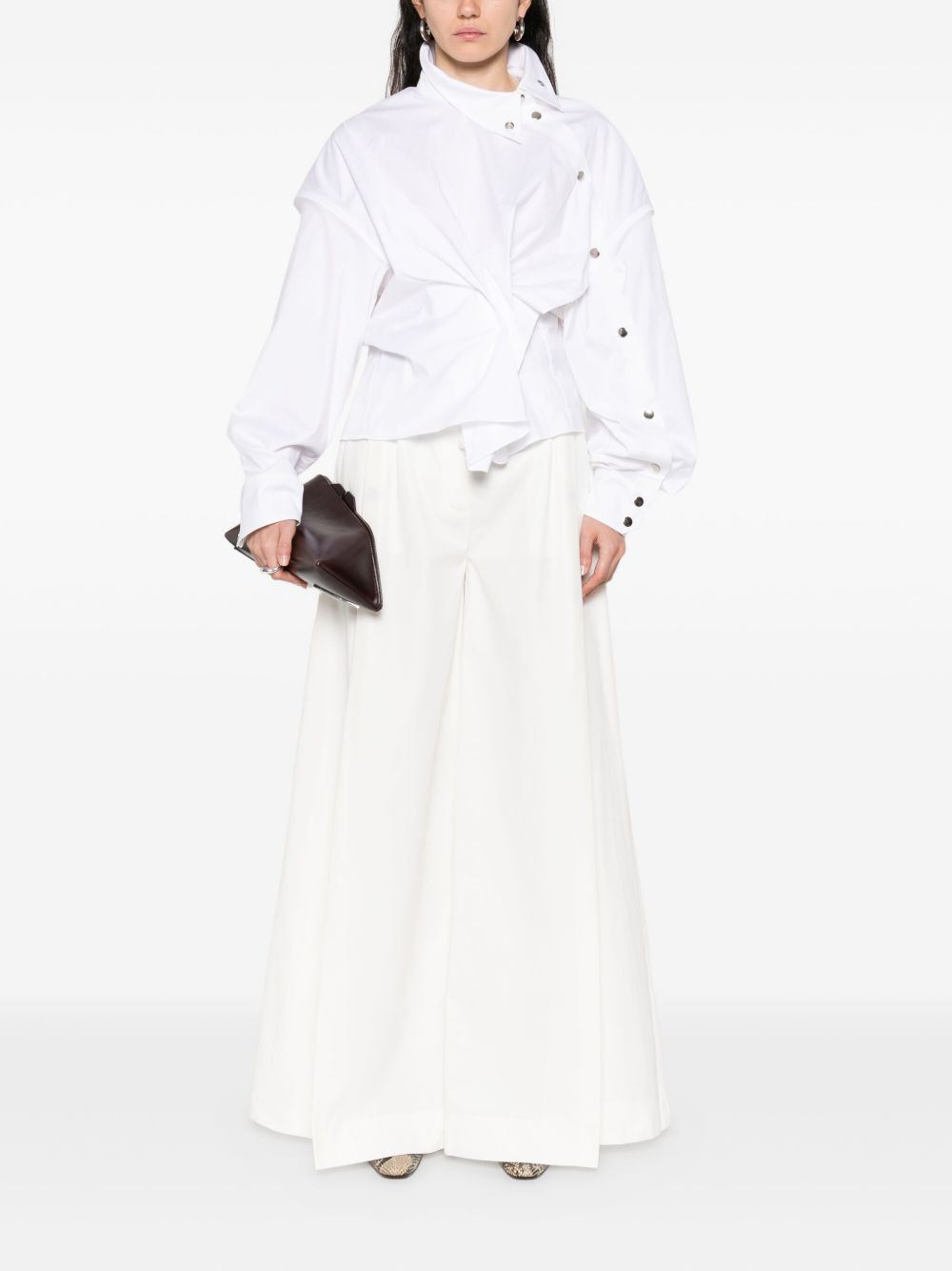 twist-detail top - 2