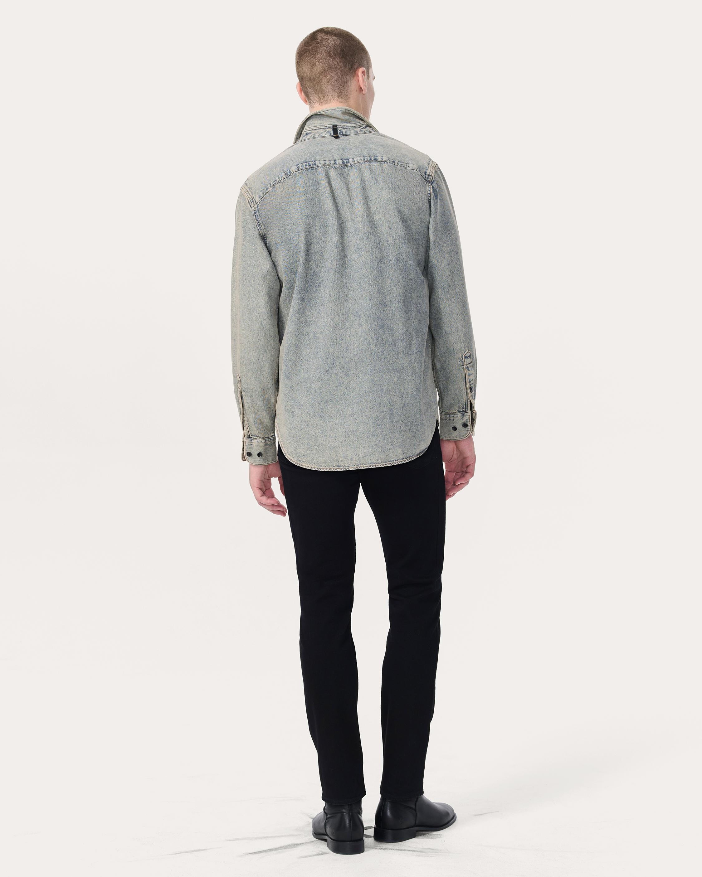 Finch Denim Shirt
Ultra Featherweight in Worn Bleach - 7