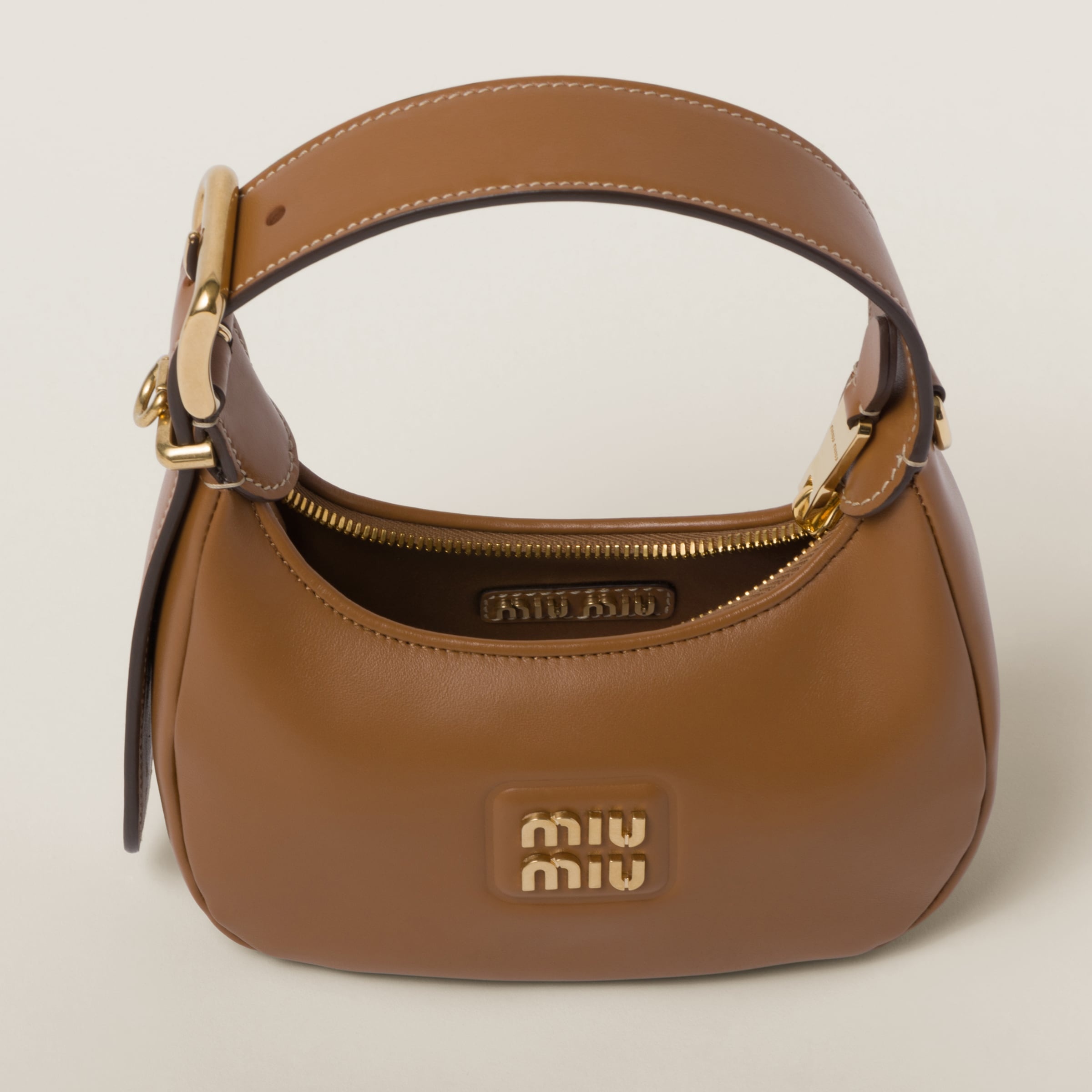 Leather hobo bag - 3