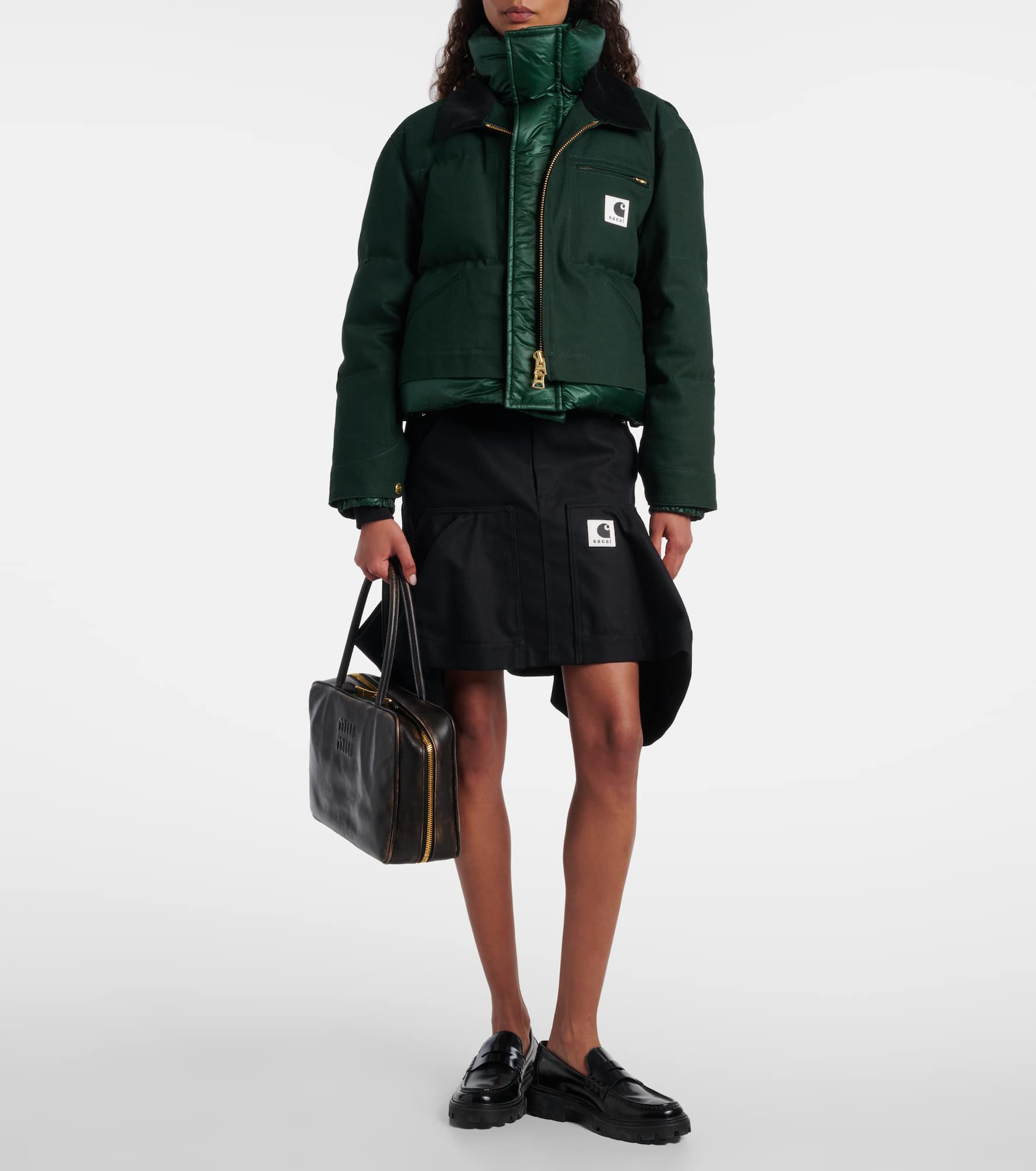 x Carhartt cotton-blend down jacket - 2