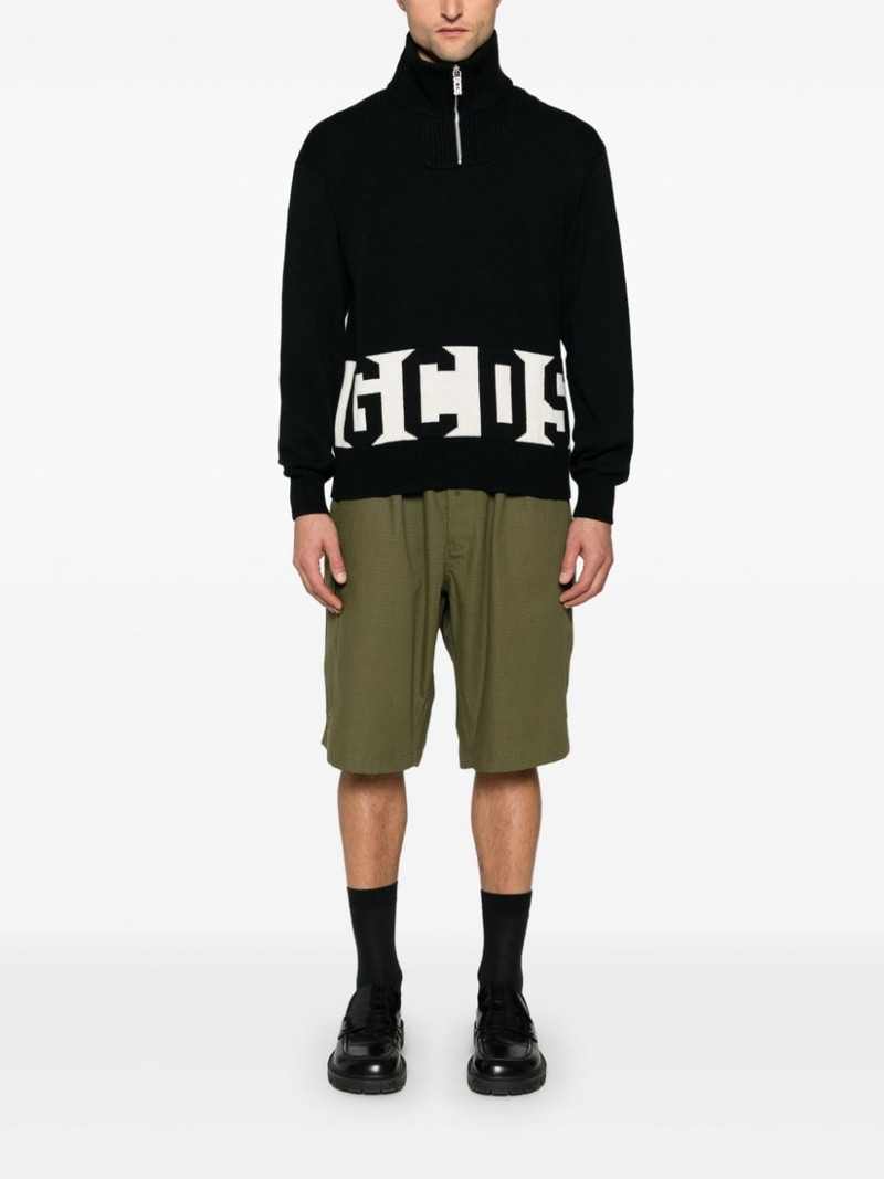 GCDS low band logo sweater outlook
