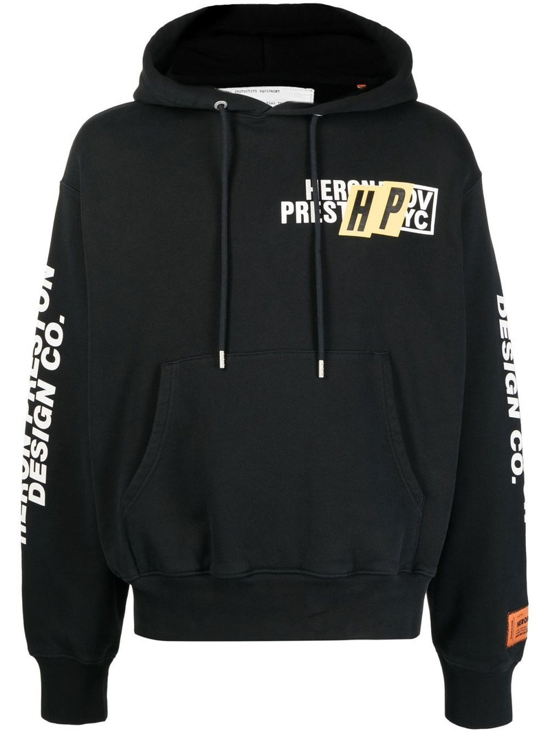 Real Estate logo-print hoodie 1