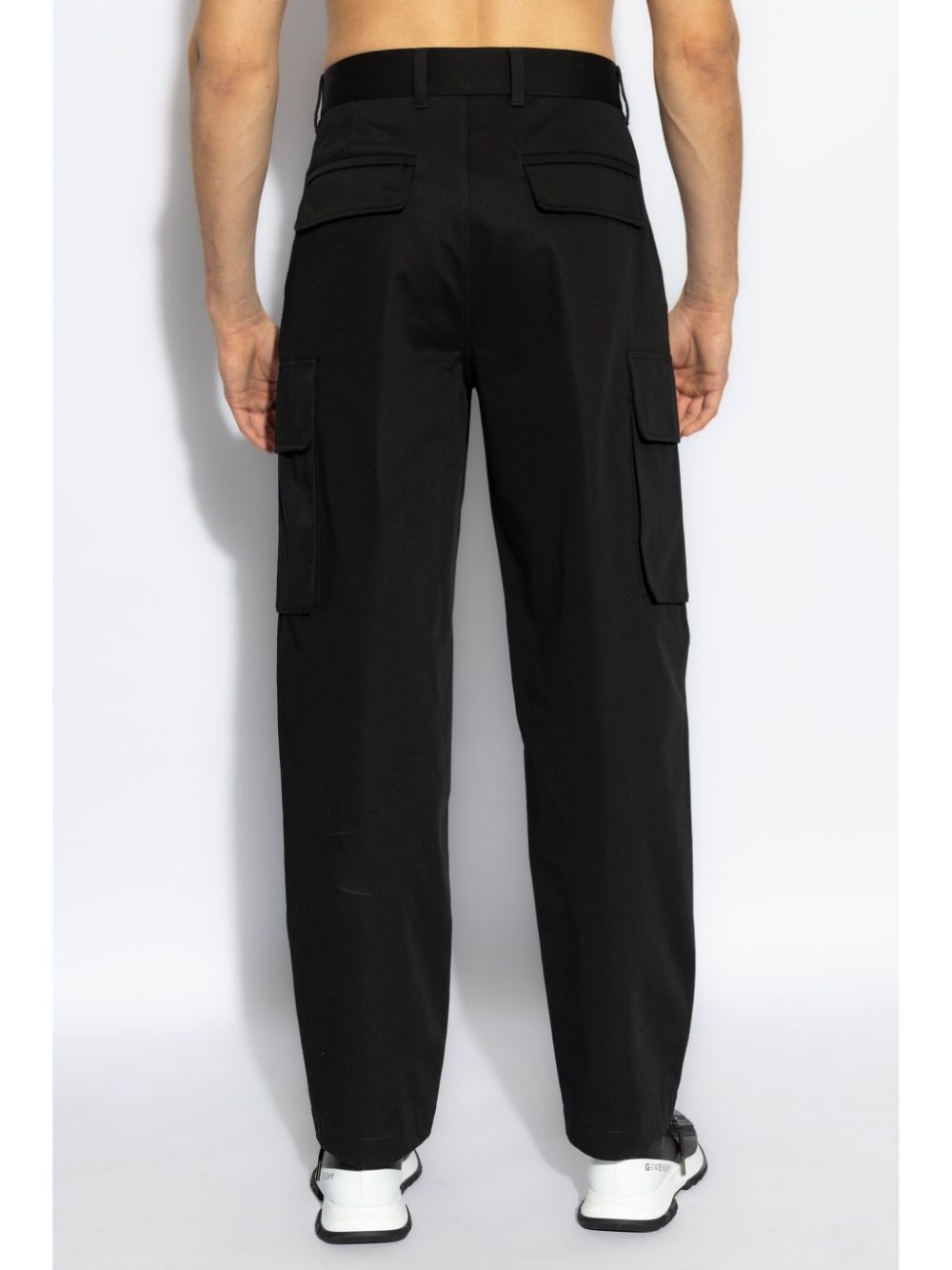 cotton cargo trousers - 4