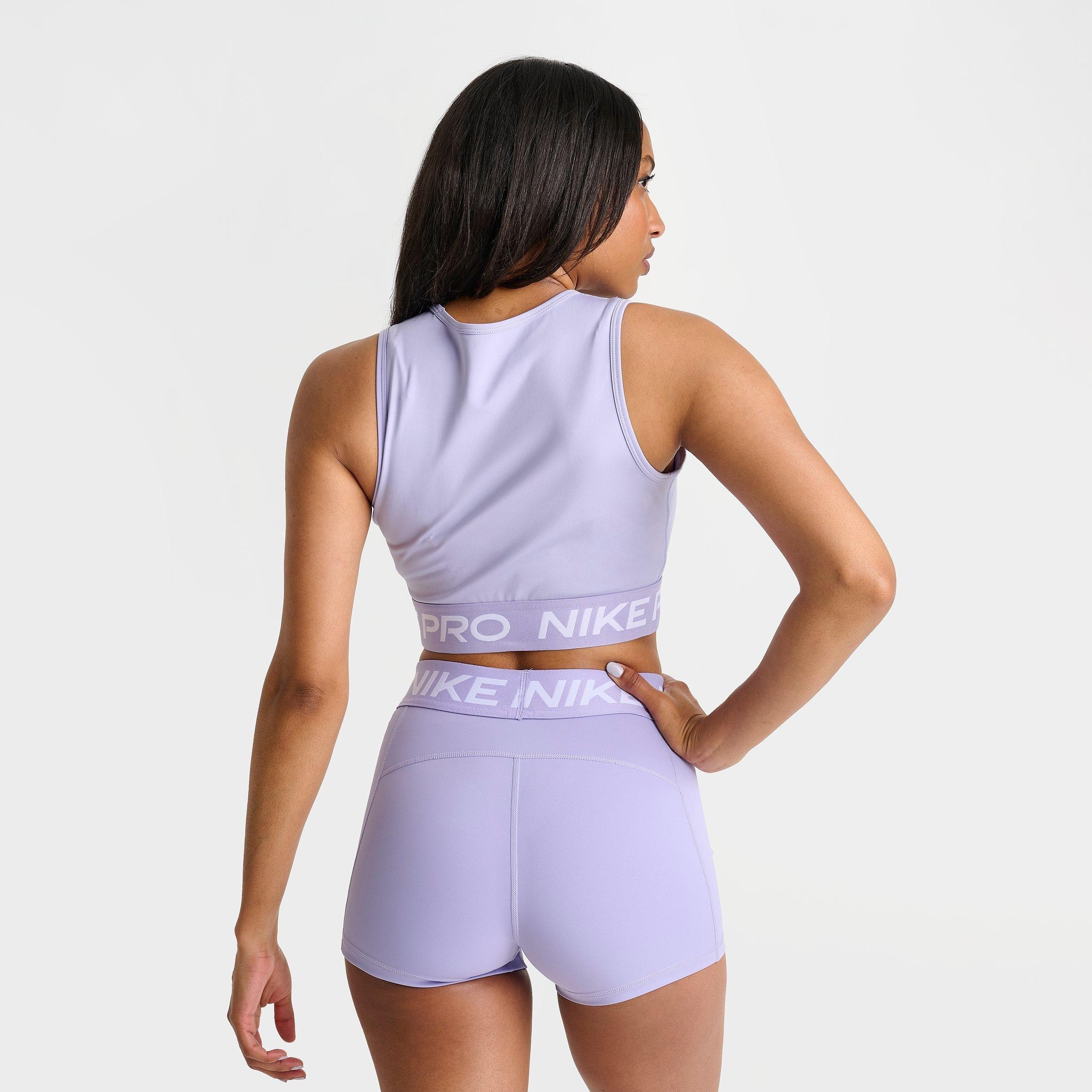 WOMEN'S NIKE PRO DRI-FIT CROP TANK - 4
