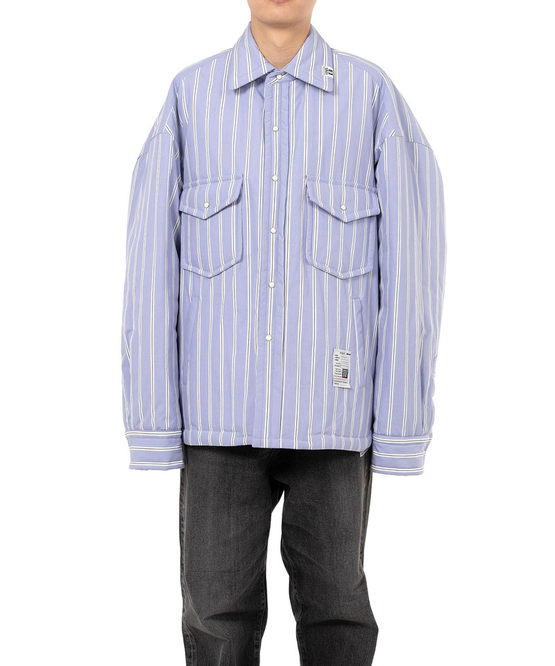Stripe Puffer Shirt 10