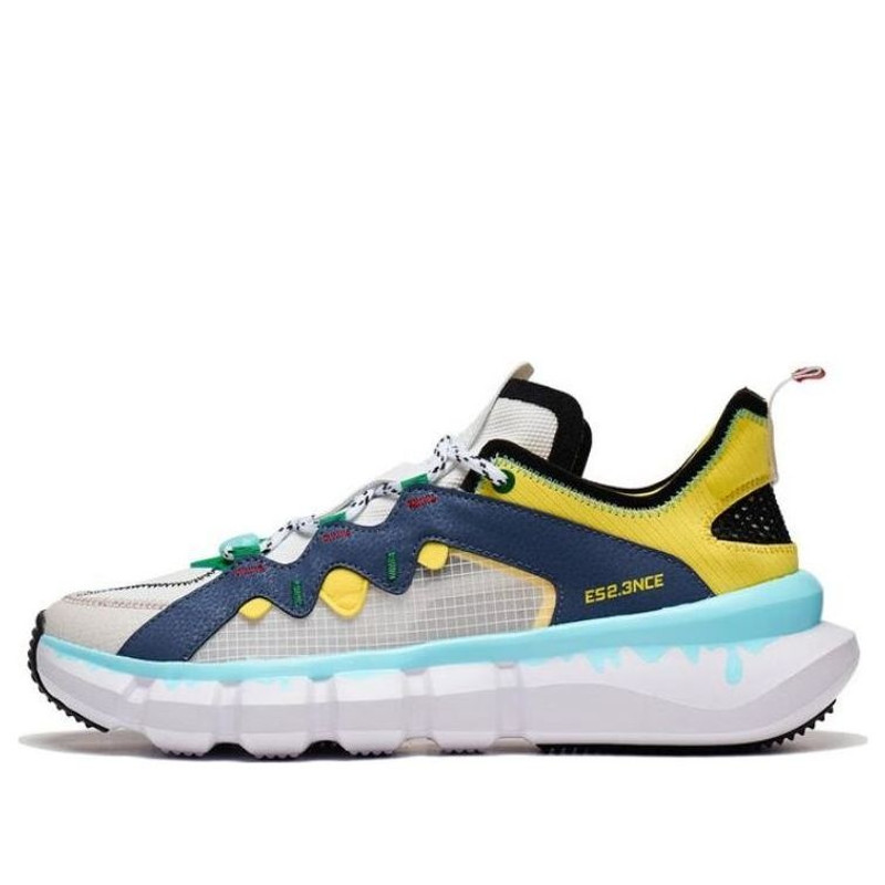 Li-Ning 에센스 2.3 라이트 'White Blue Yellow' ABCT049-3 - 1