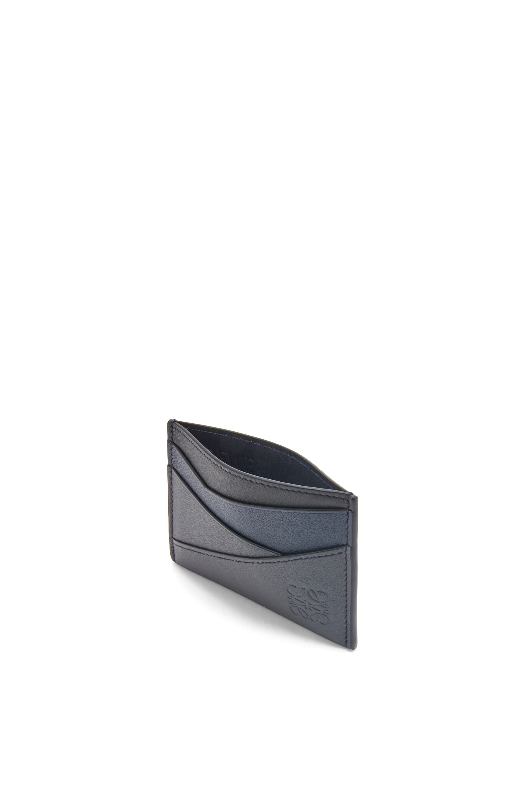 Puzzle plain cardholder in classic calfskin - 2