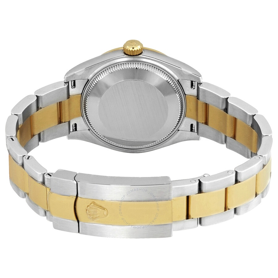 Rolex Datejust 31Mother of Pearl Diamond Dial Automatic Ladies Steel and 18kt Yellow Gold Oyster Wat - 3