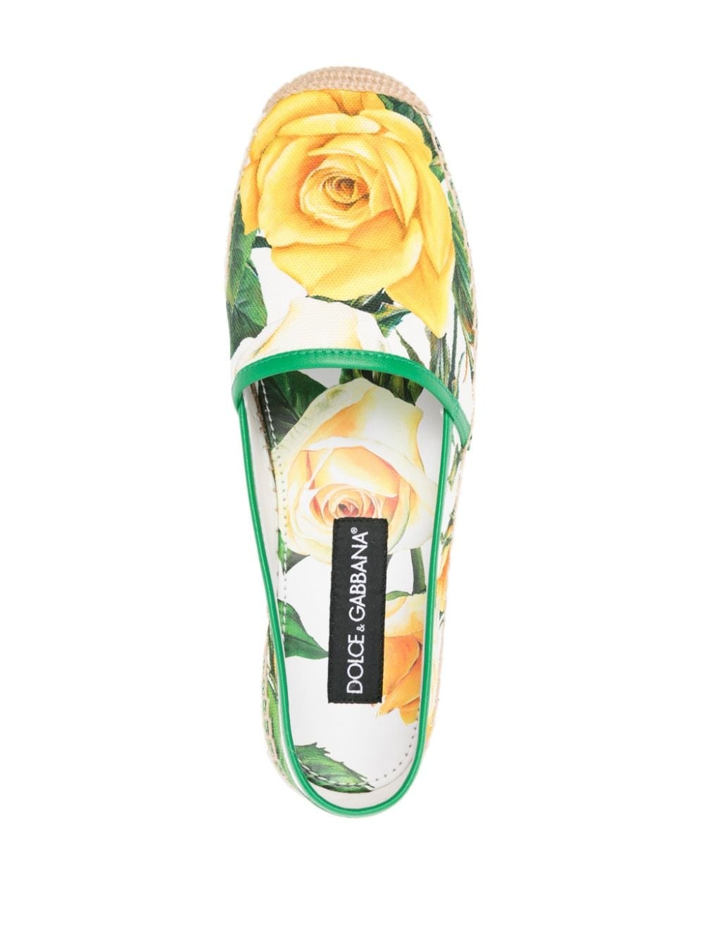 floral-print canvas espadrilhes - 4