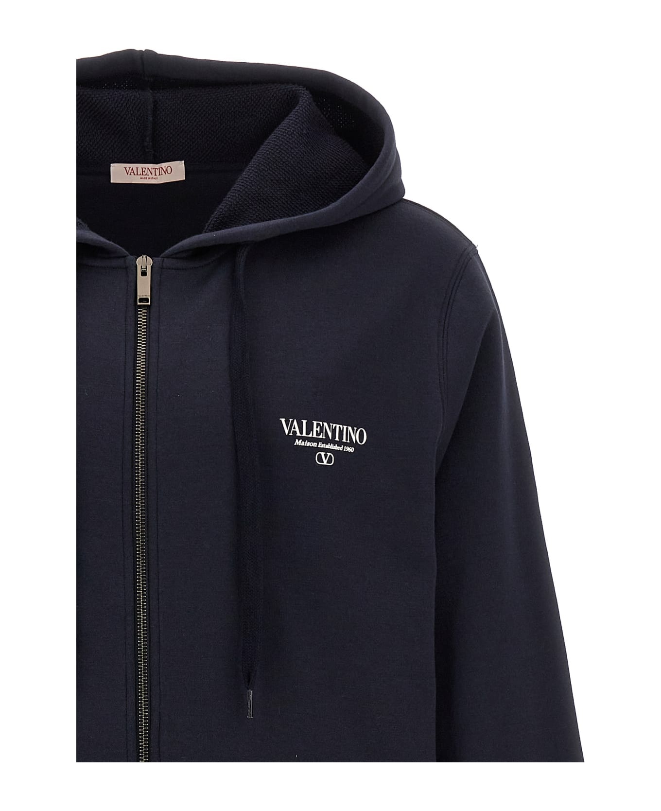 Valentino Logo Print Hoodie - 3