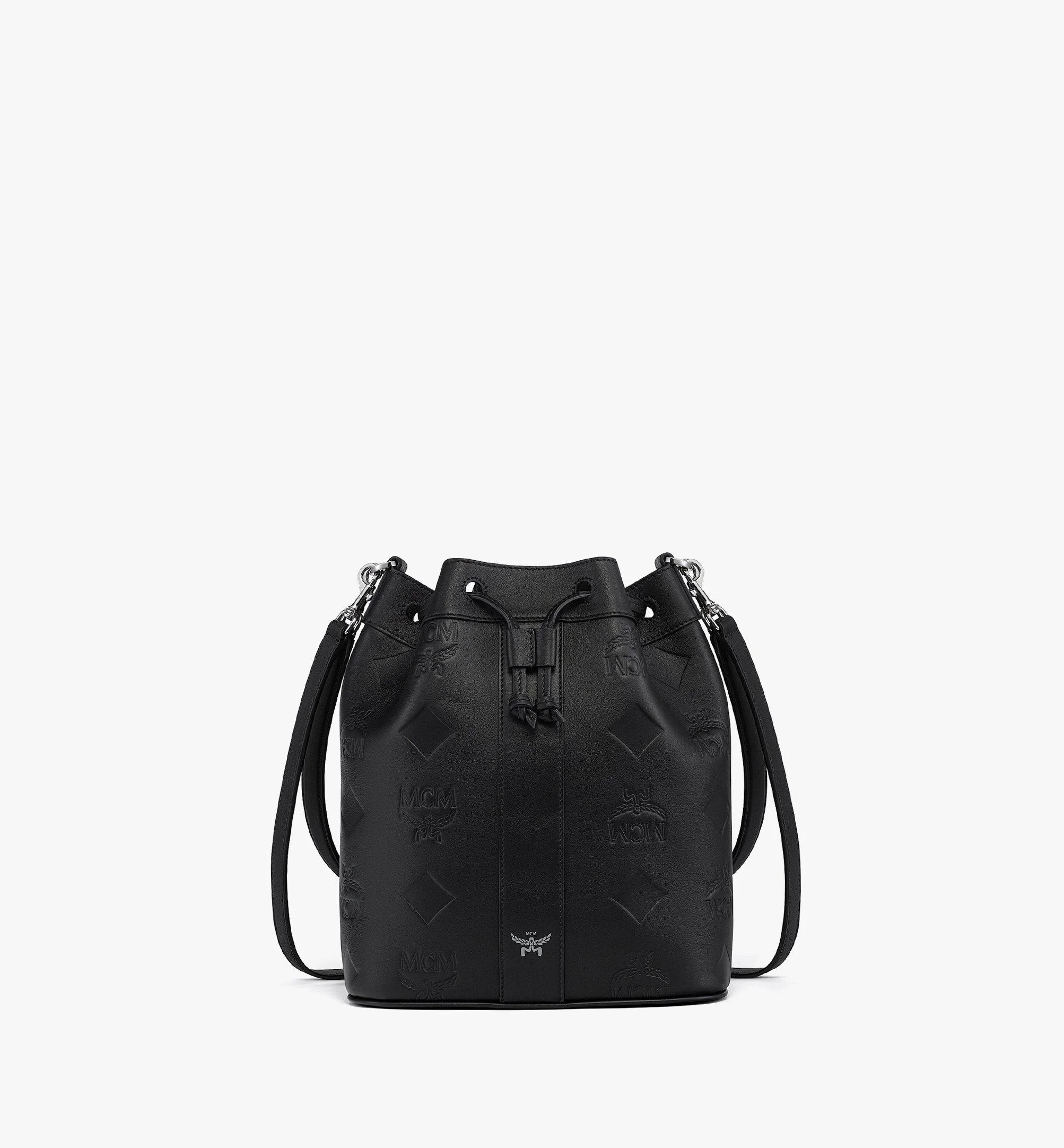 Dessau Drawstring Bag in Maxi Monogram Leather - 1