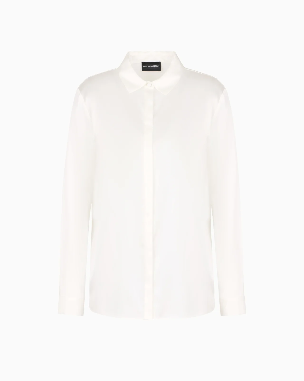 Silk satin shirt - 1