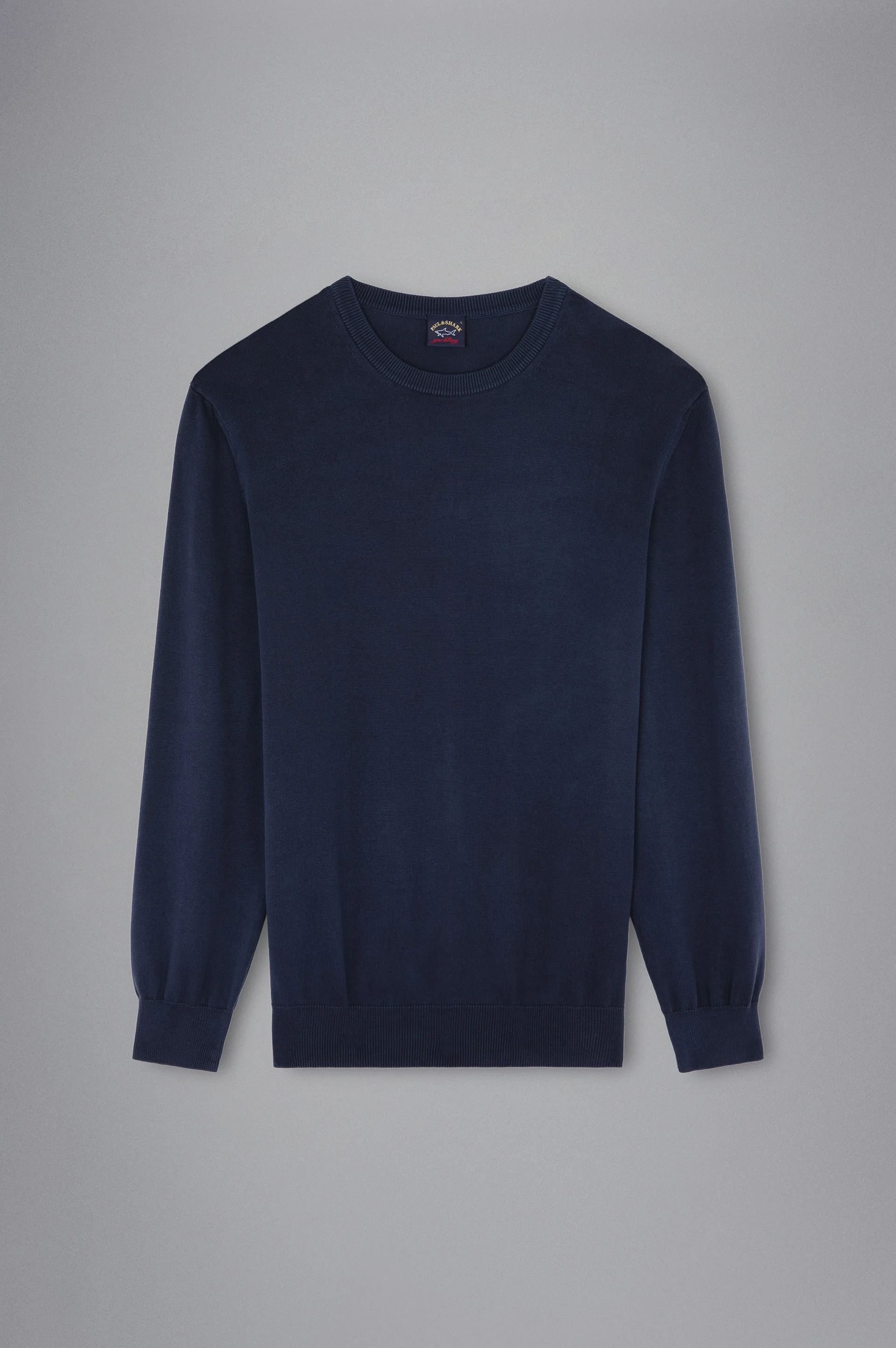 GARMENT DYED PIMA COTTON JUMPER - 1