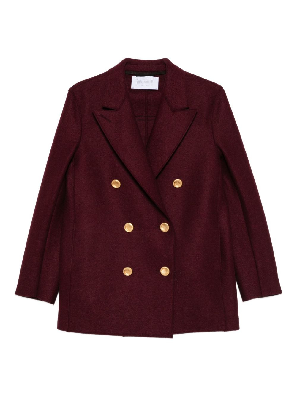 Harris Wharf London Women Wool Double-Breasted Coat - 1