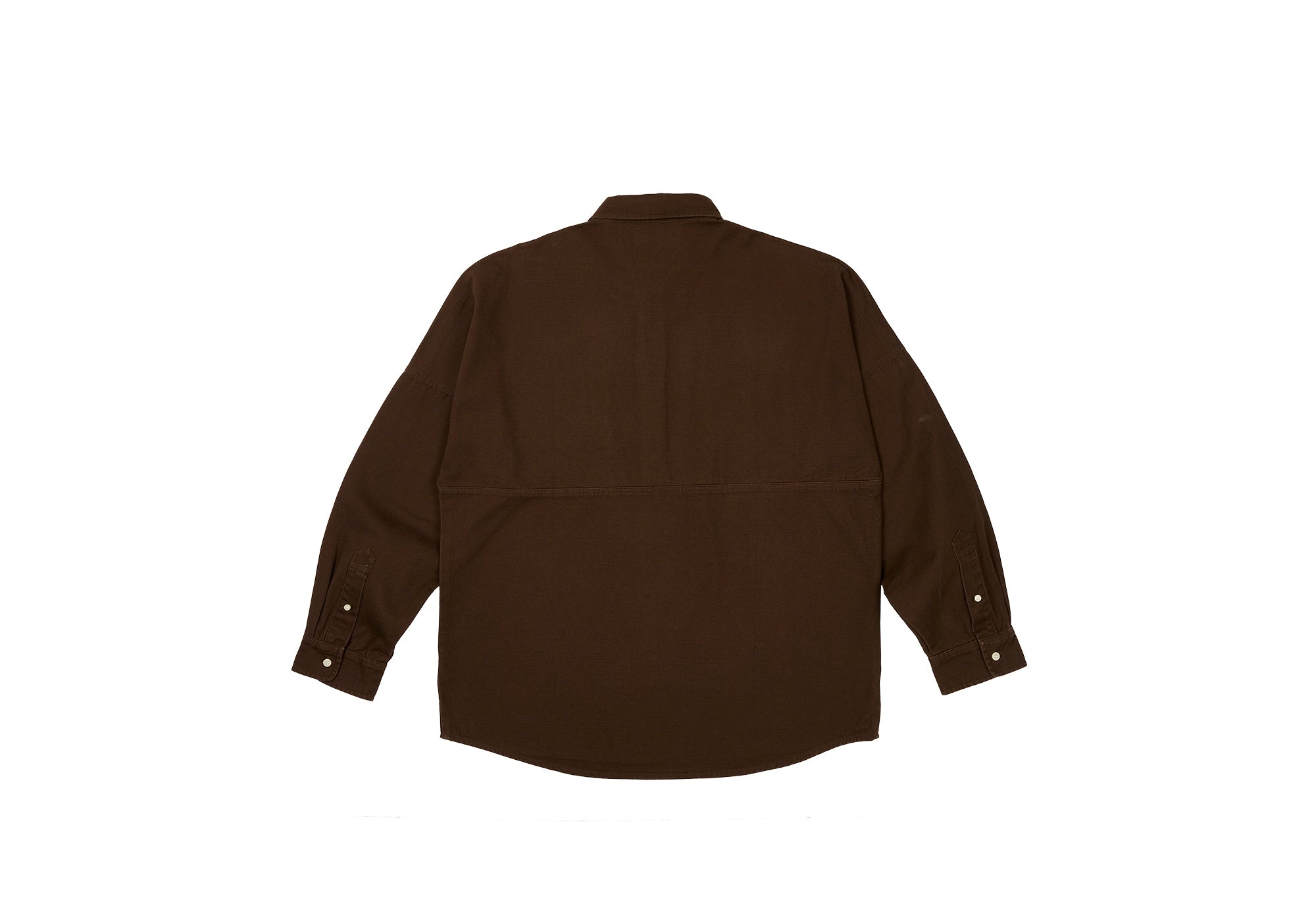 OLD ENGLISH OVERSHIRT NICE BROWN - 2