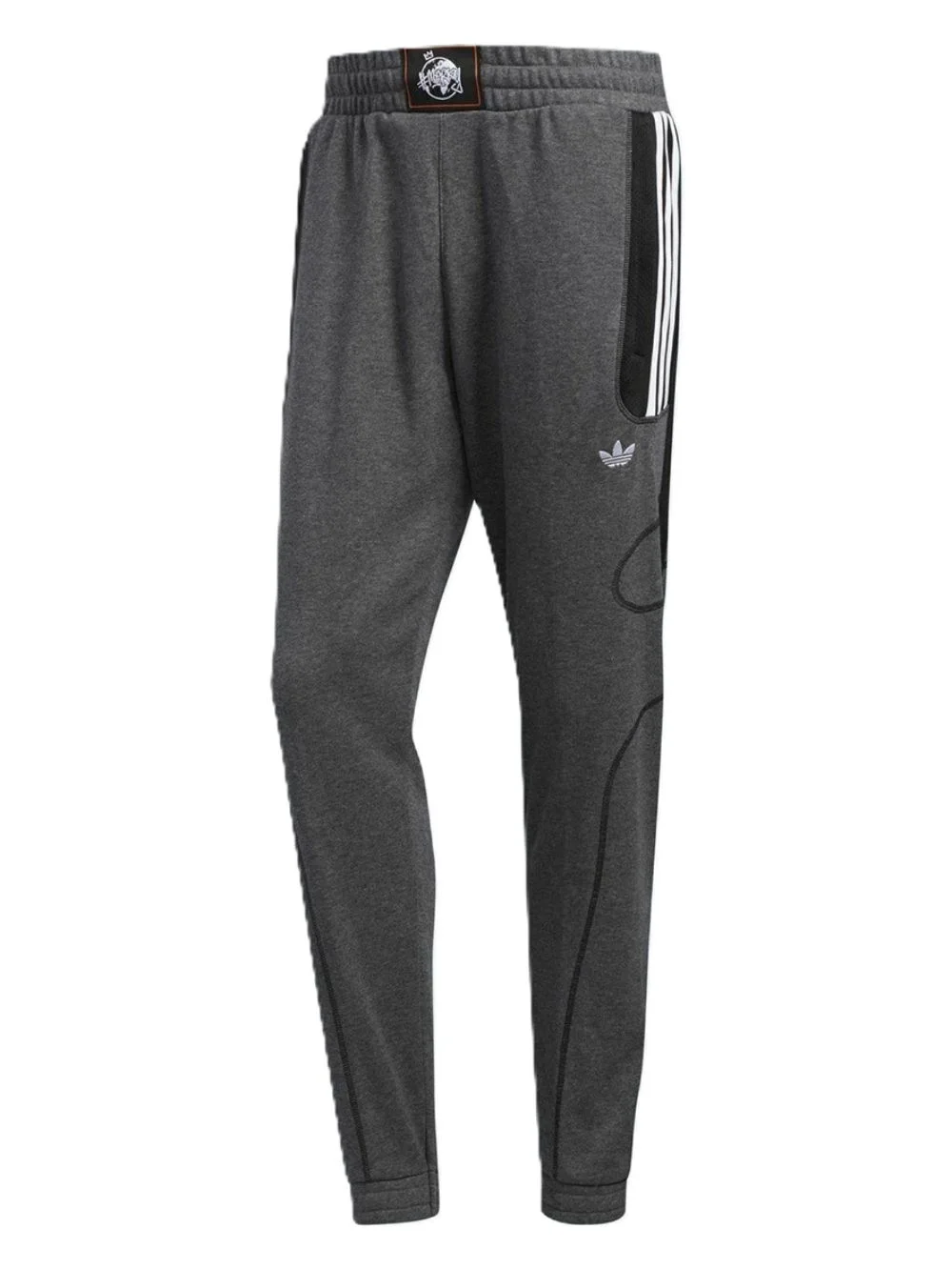 stripe detail track pants - 1