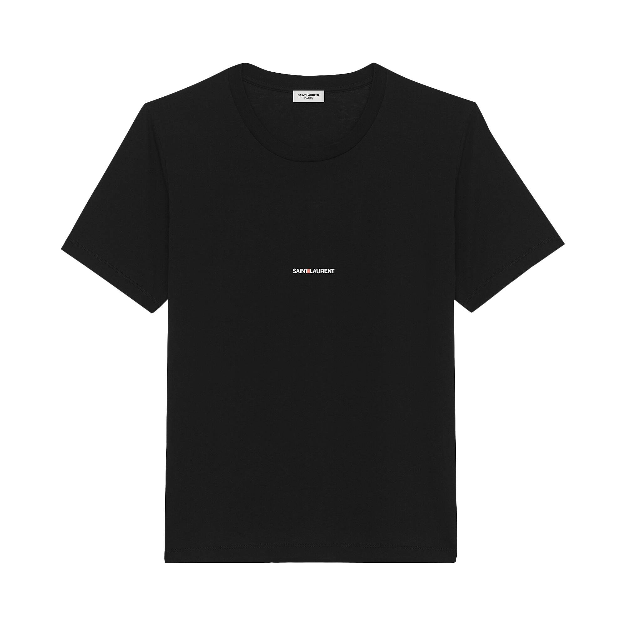 Saint Laurent Rive Gauche T-Shirt 'Black' - 1