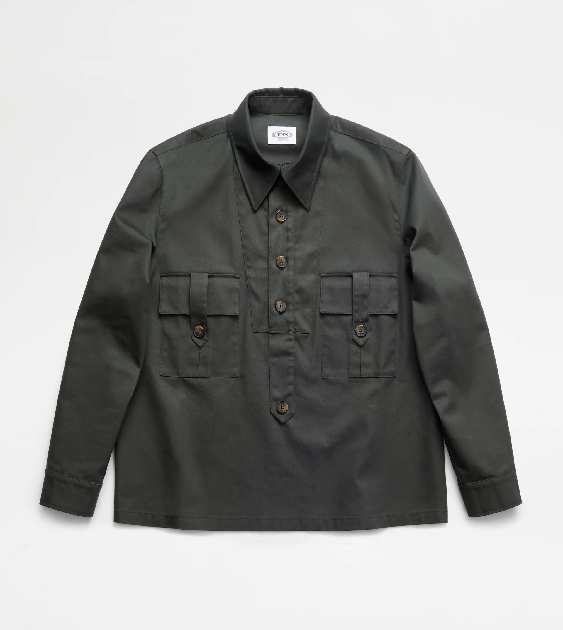 MILITARY SHIRT - BROWN - 1