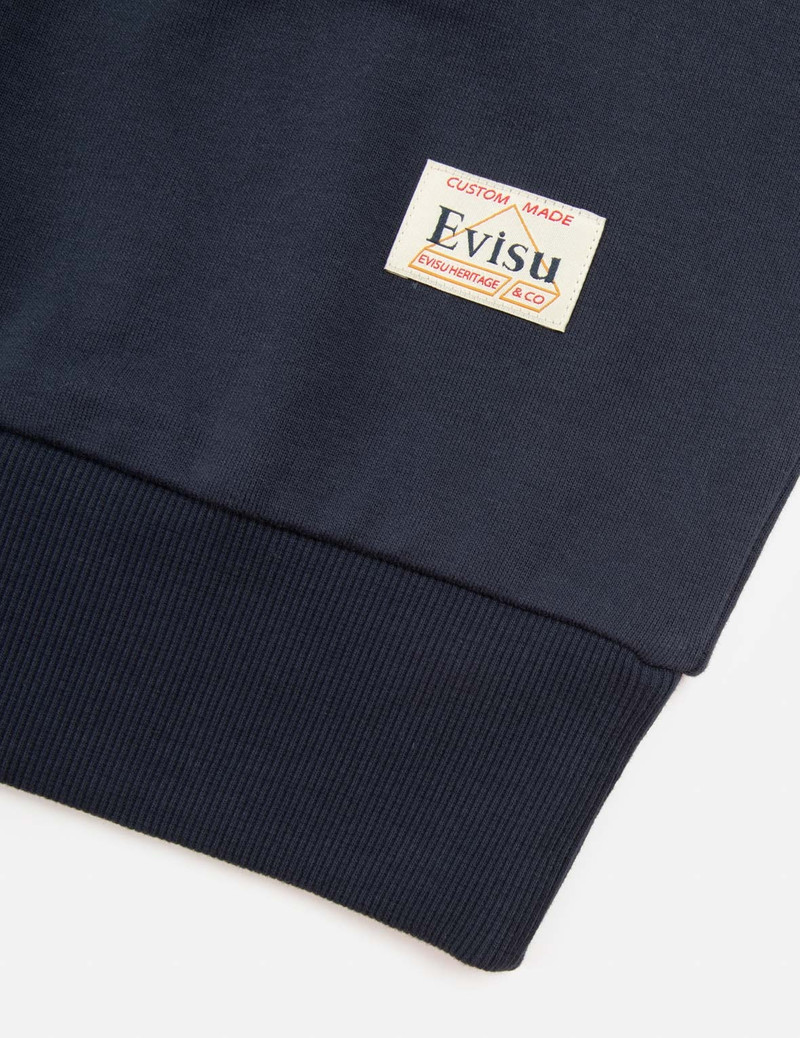 KUMADORI DARUMA PRINT RELAX FIT SWEATSHIRT 10