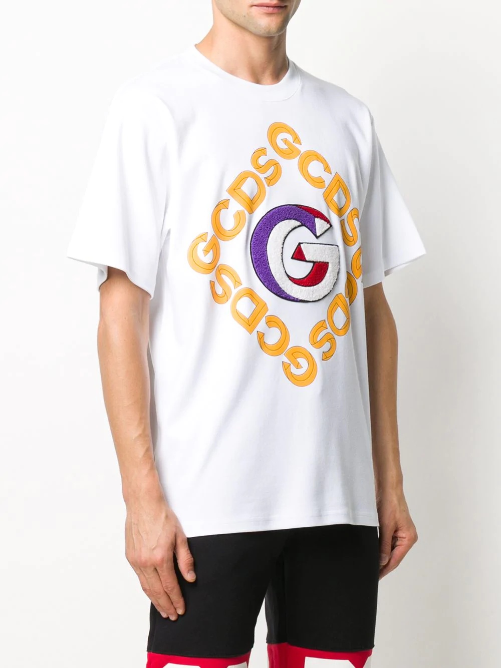 logo print T-shirt - 3