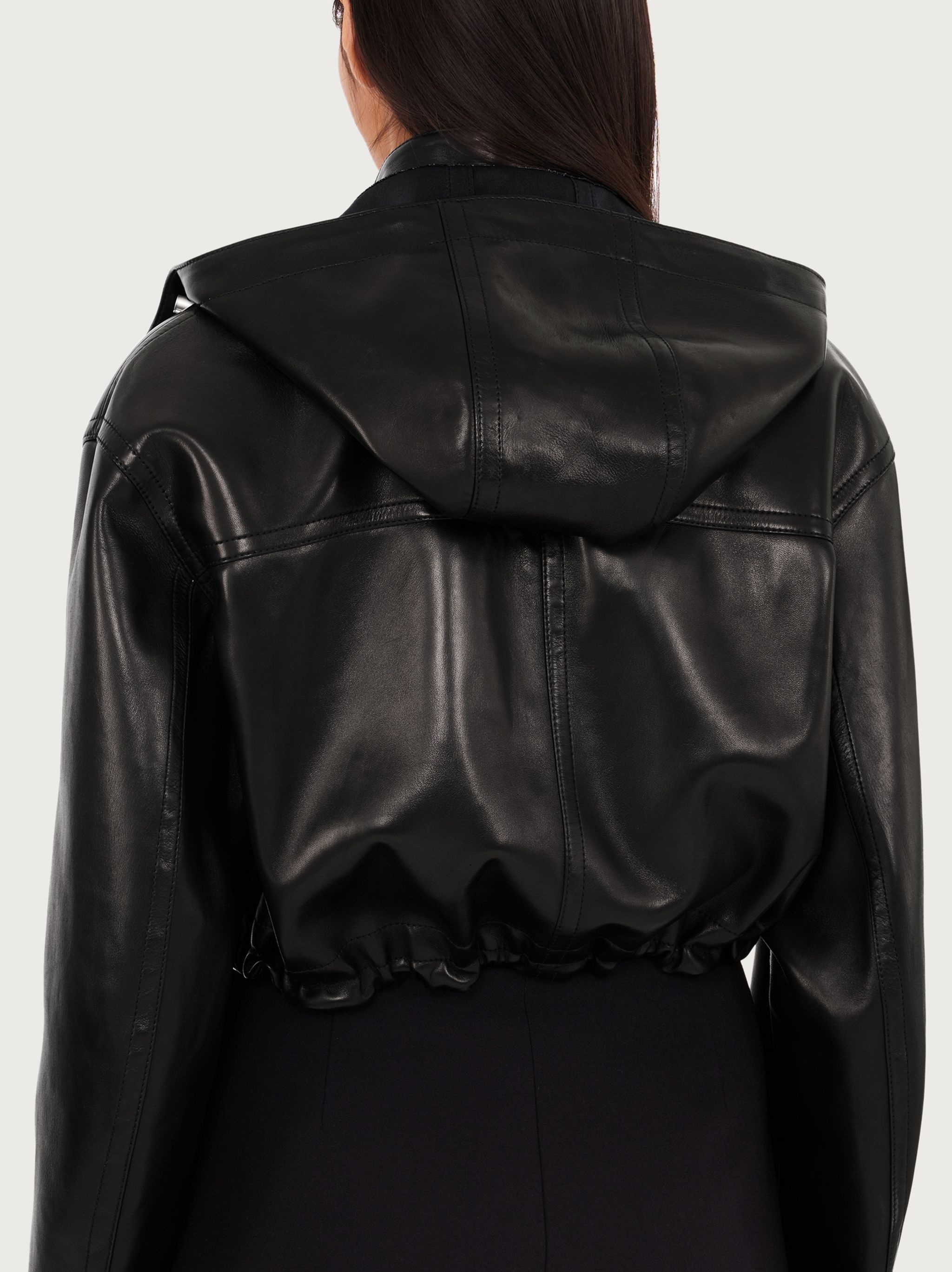 Oversize blouson with 3D pockets - 4