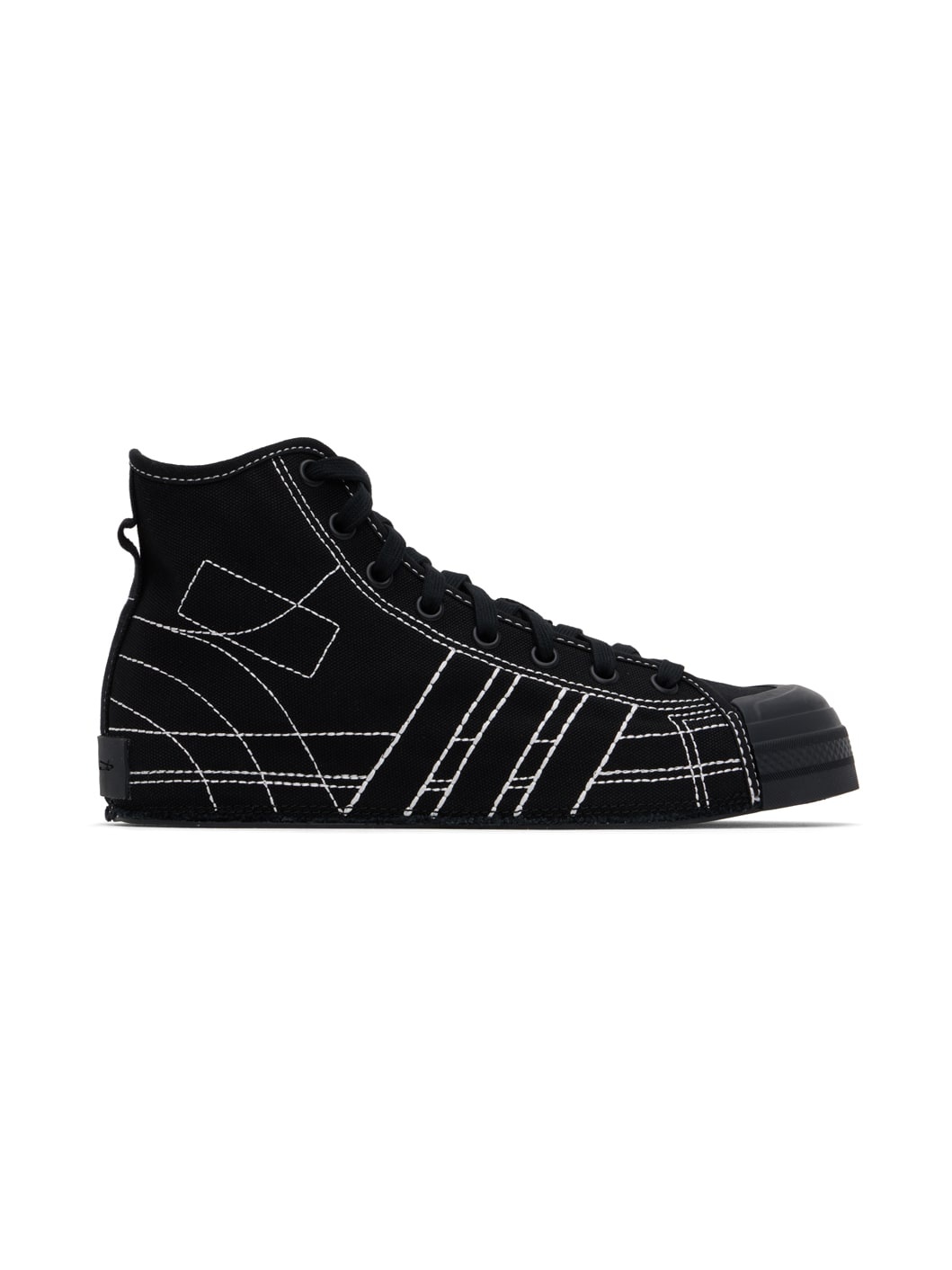 Black Nizza Hi Sneakers - 1