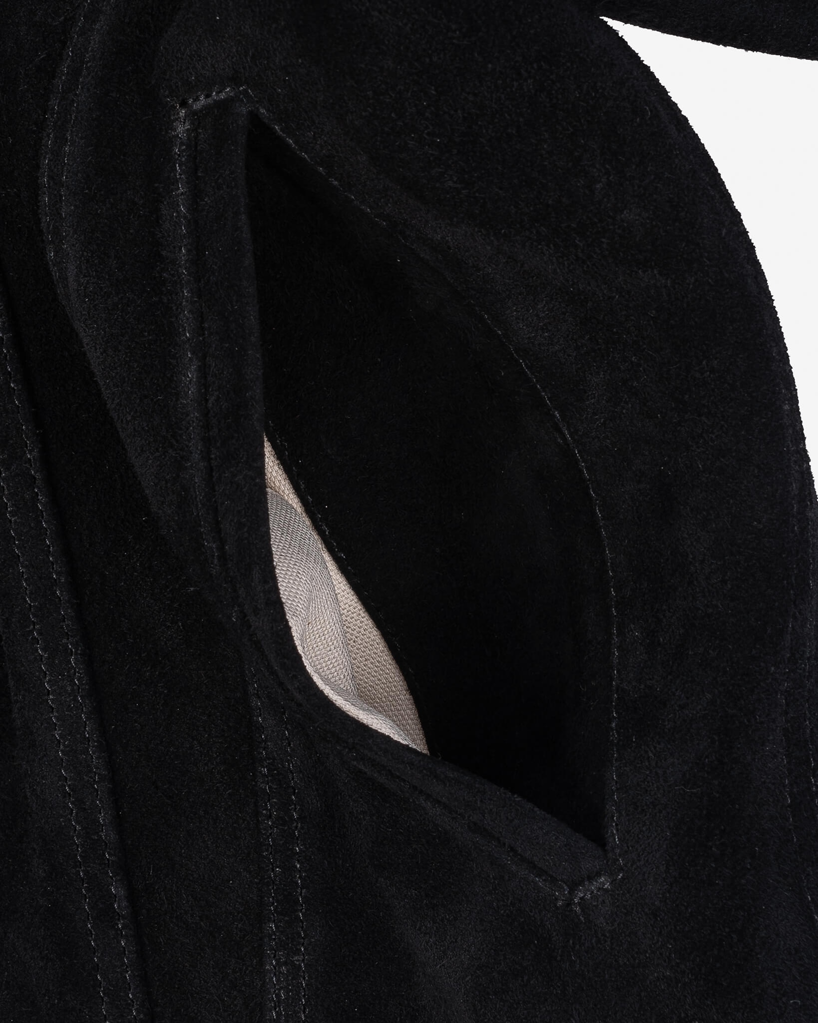 IHJ-49-BLK Split Steer Modified Type III Jacket - Black - 15