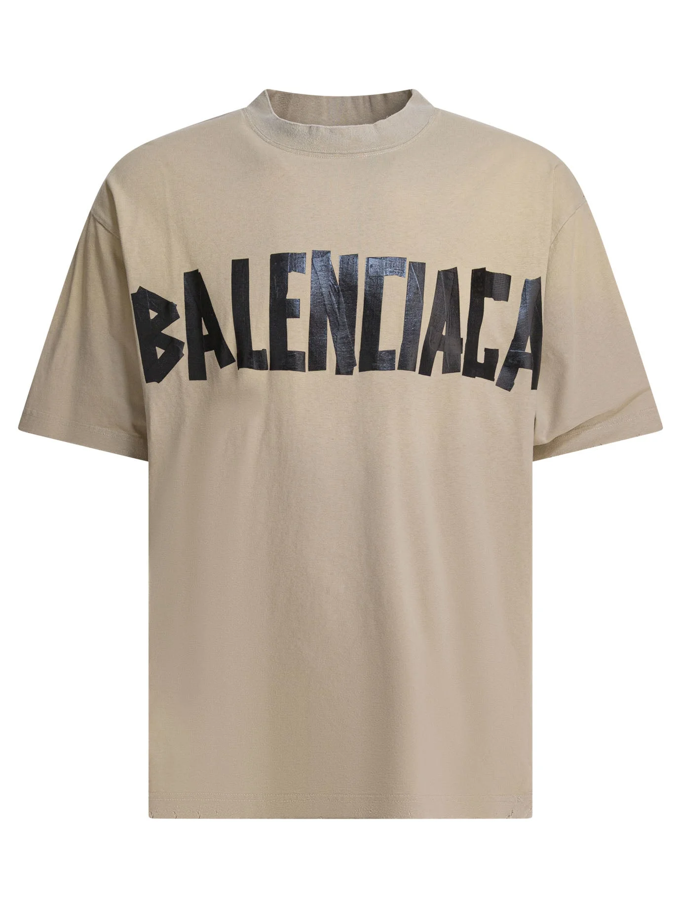 Balenciaga Men "Tape Type" T-Shirt - 1