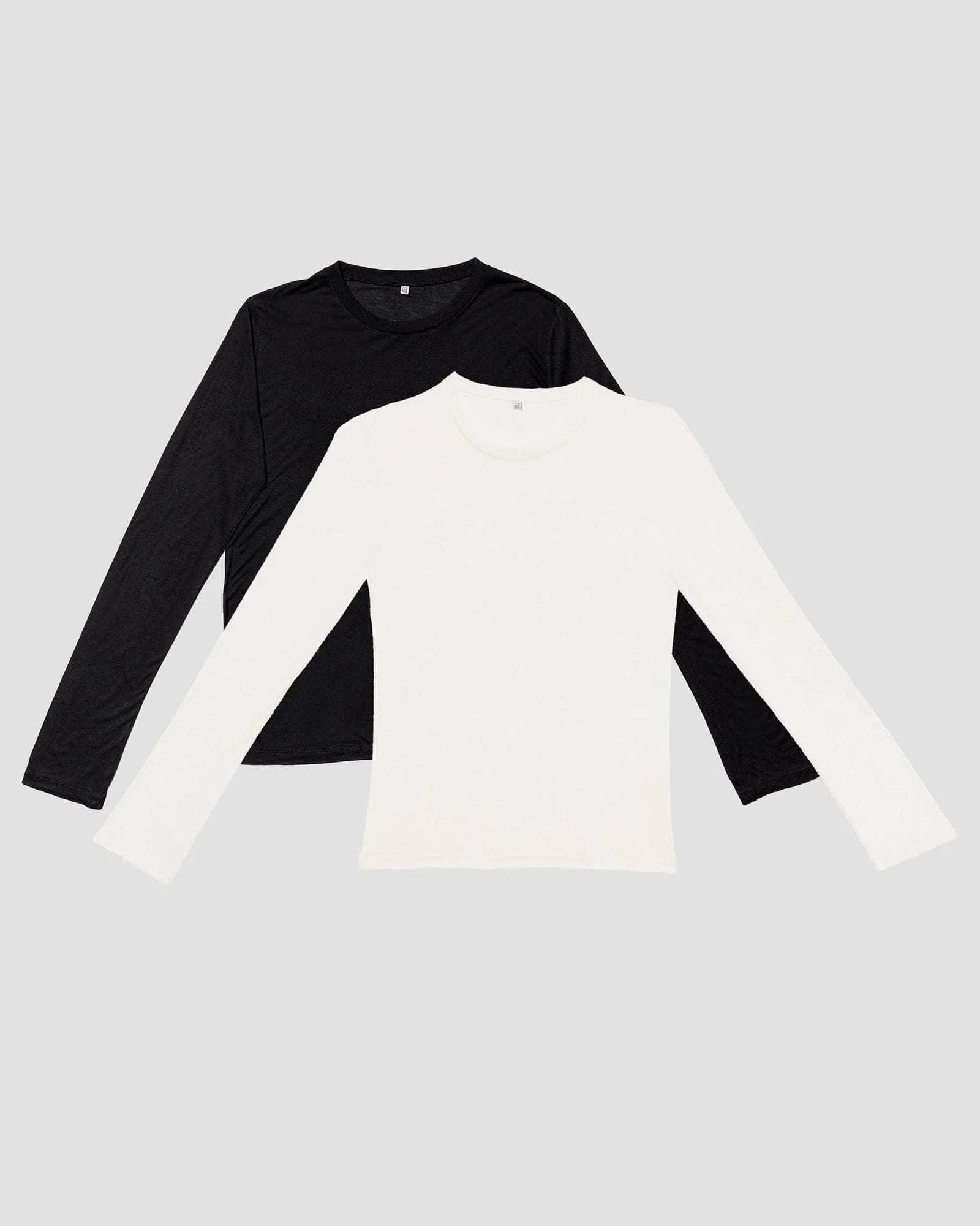 Pack - 2 Long Sleeve Tee - Bamboo Lyocell - 1