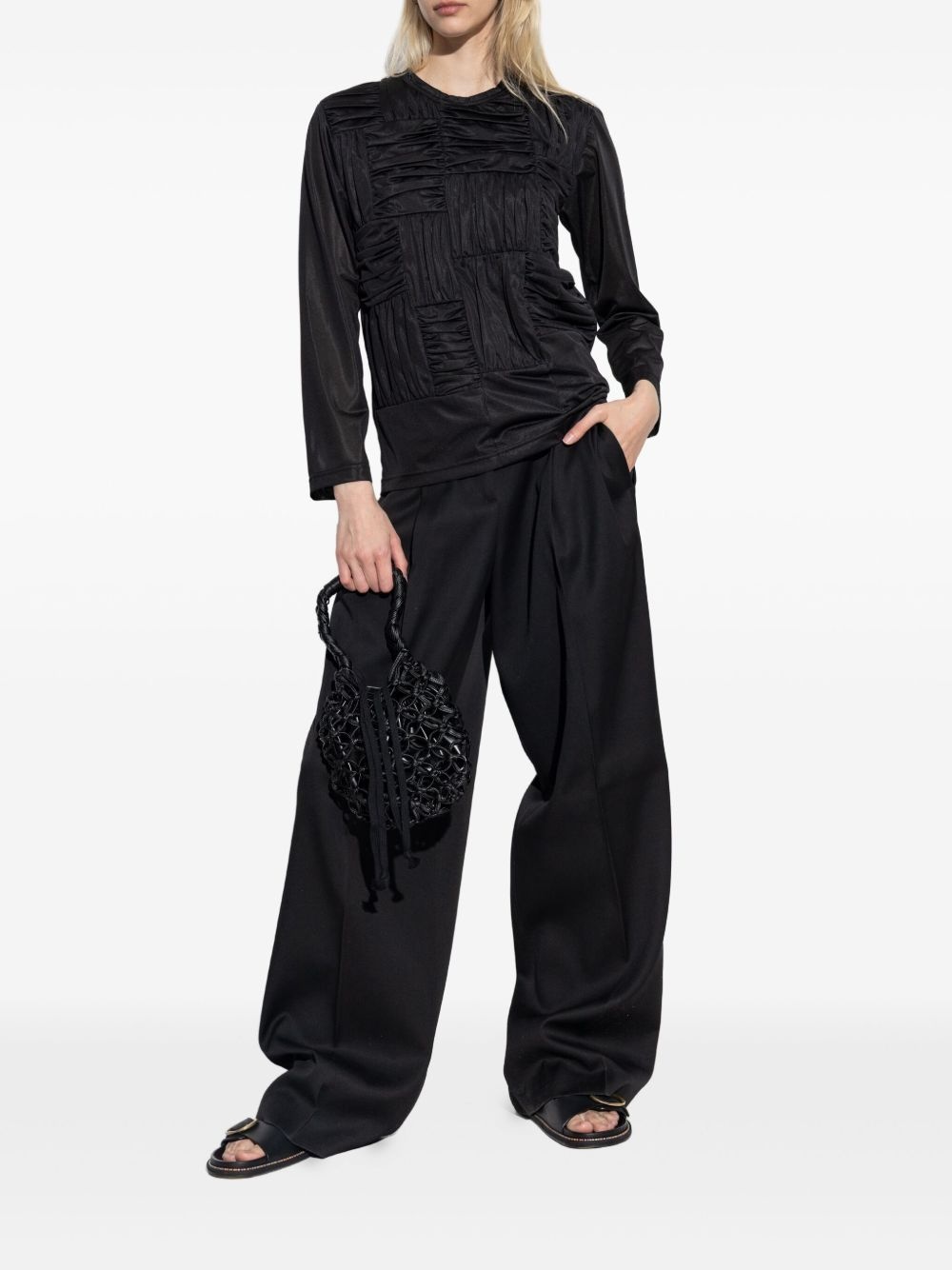 crease-effect top - 2