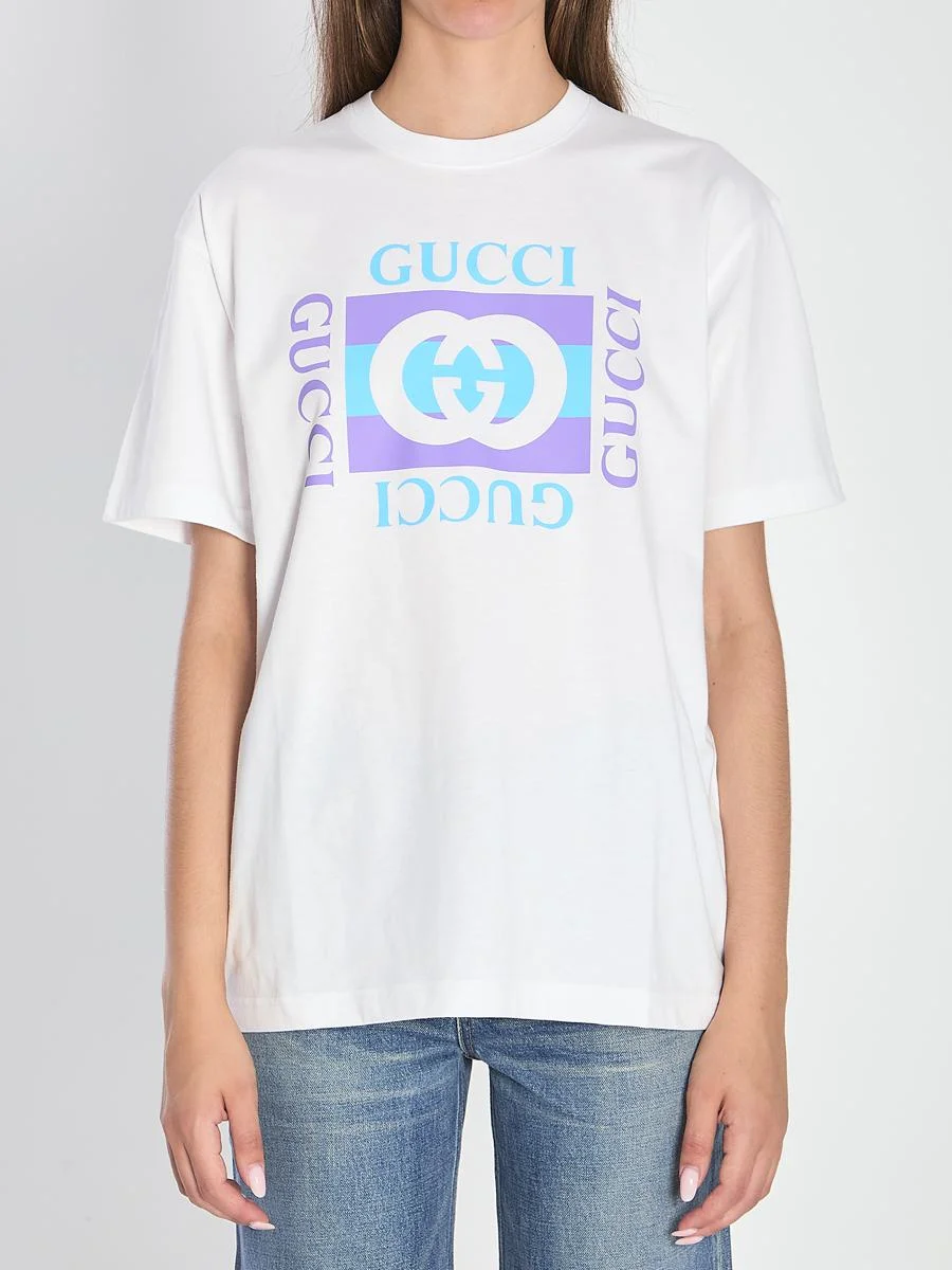 Gucci Logo Printed T-Shirt - 1
