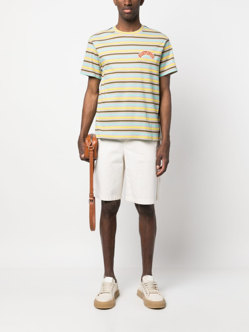 BLUEMARBLE striped cotton T-shirt outlook