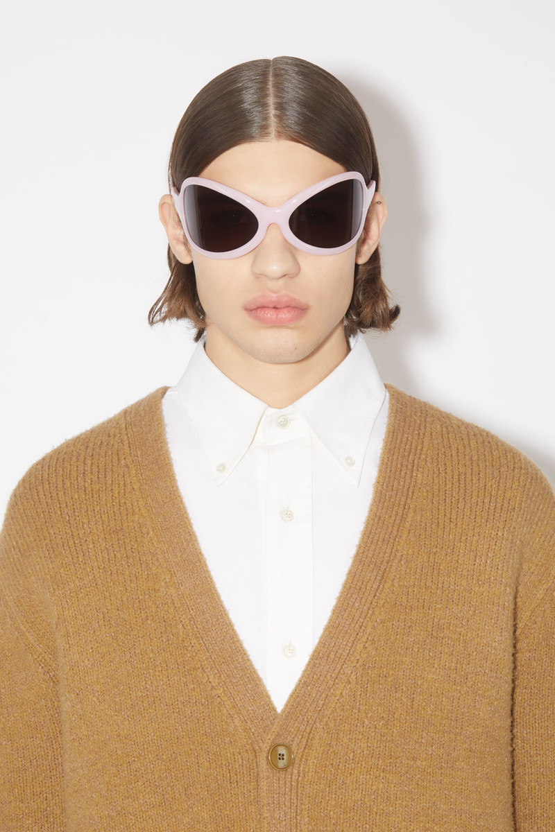 Wool blend cardigan - Camel brown 5