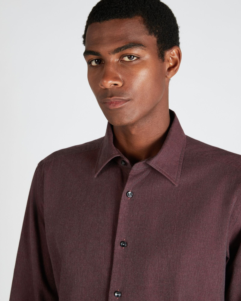 Regular fit cotton shirt 4