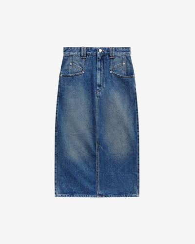 Isabel Marant DIPOMA COTTON SKIRT outlook