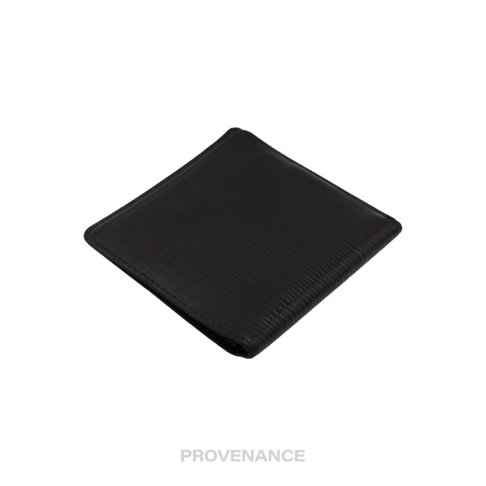 Louis Vuitton 6CC Bifold Wallet in Black Epi Noir Leather - 3