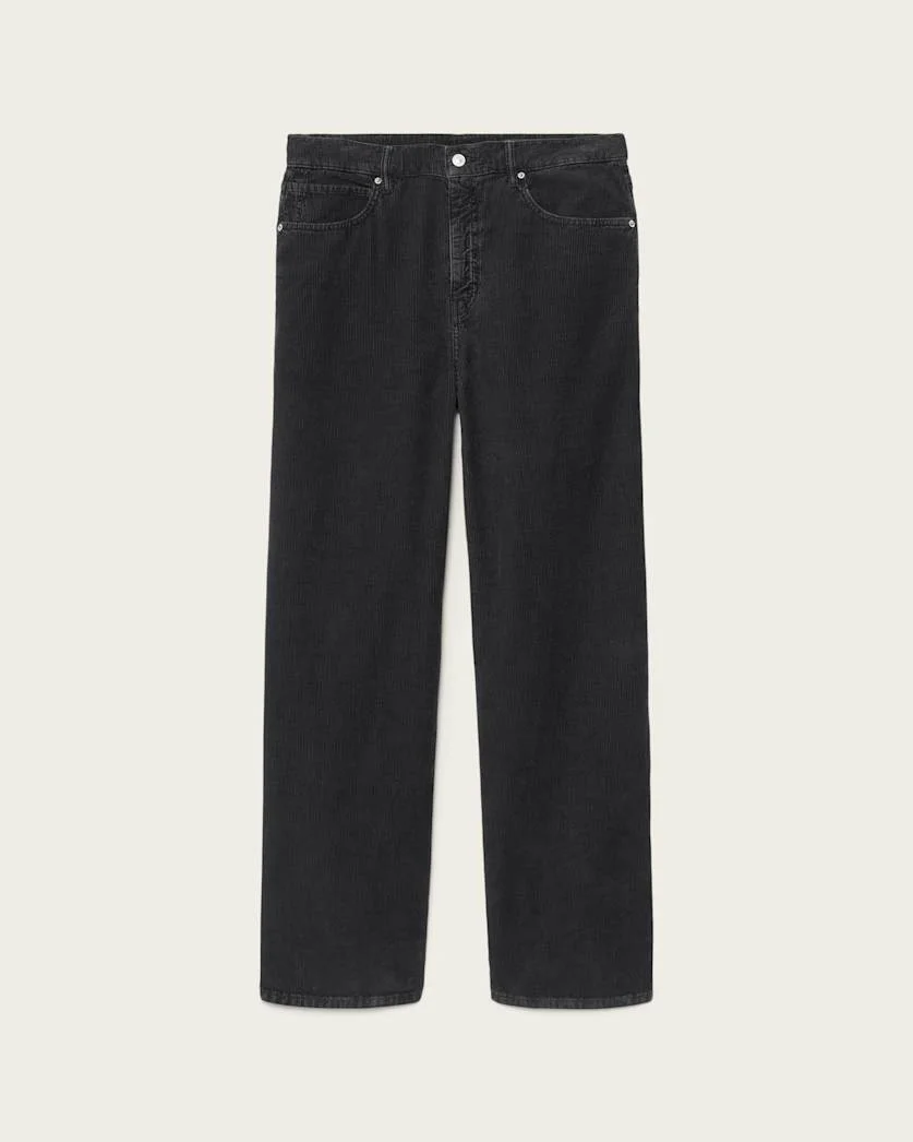 LENNY LOOSE FIT WIDE LEG CORDUROY JEANS - 1
