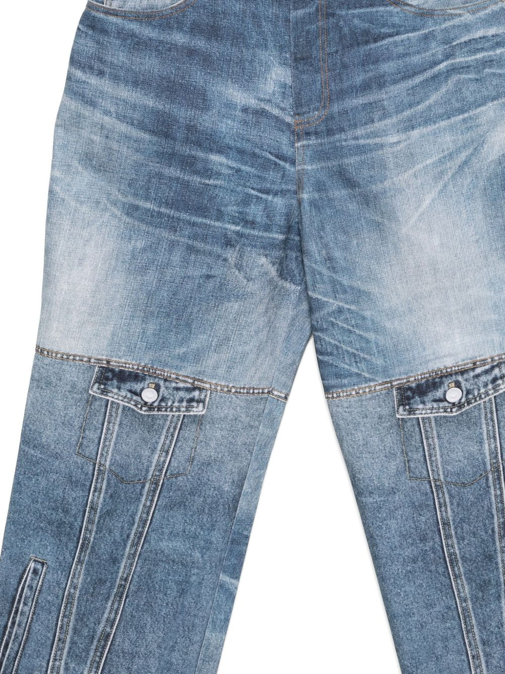 custom-like printed denim - 2