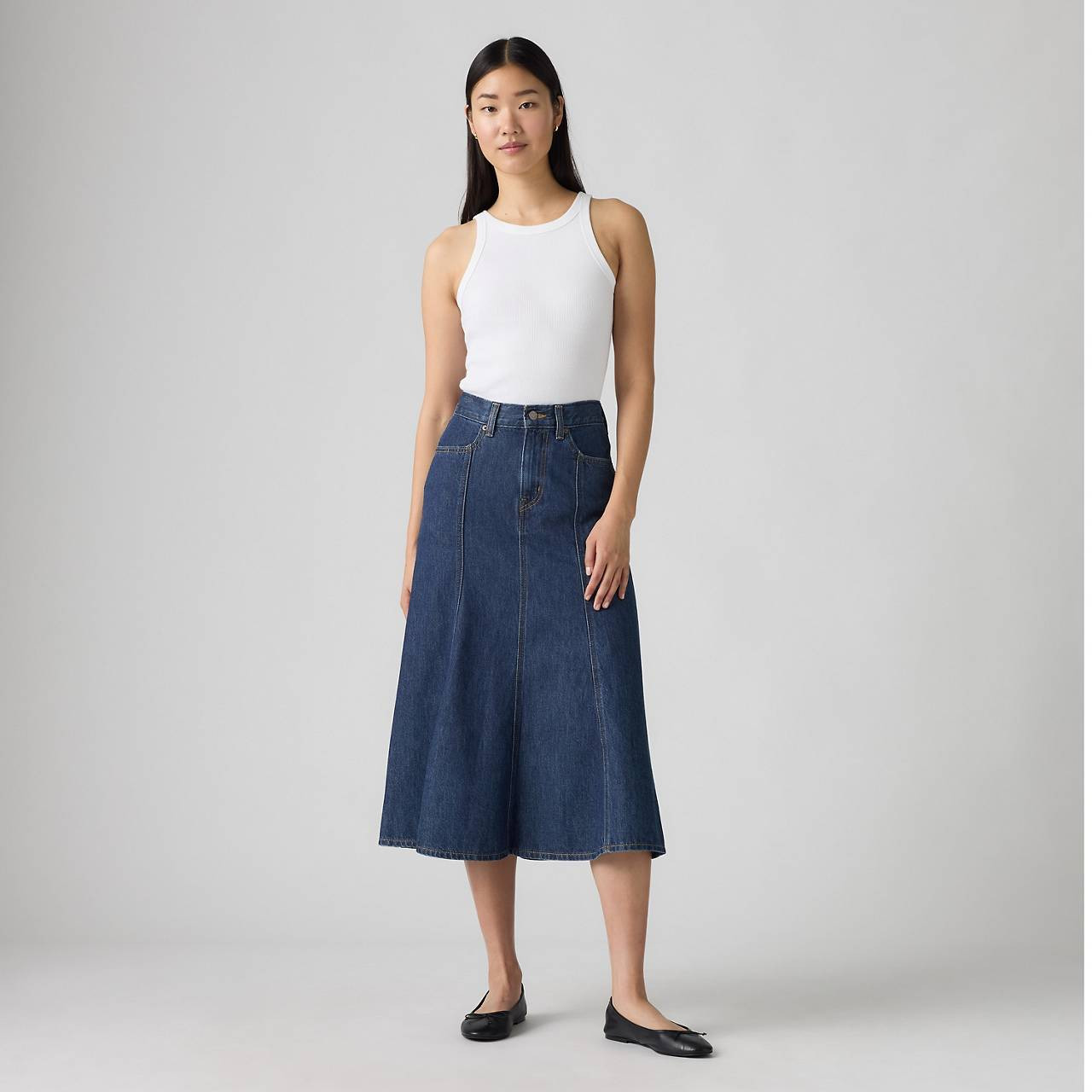 FIT AND FLARE SKIRT - 2