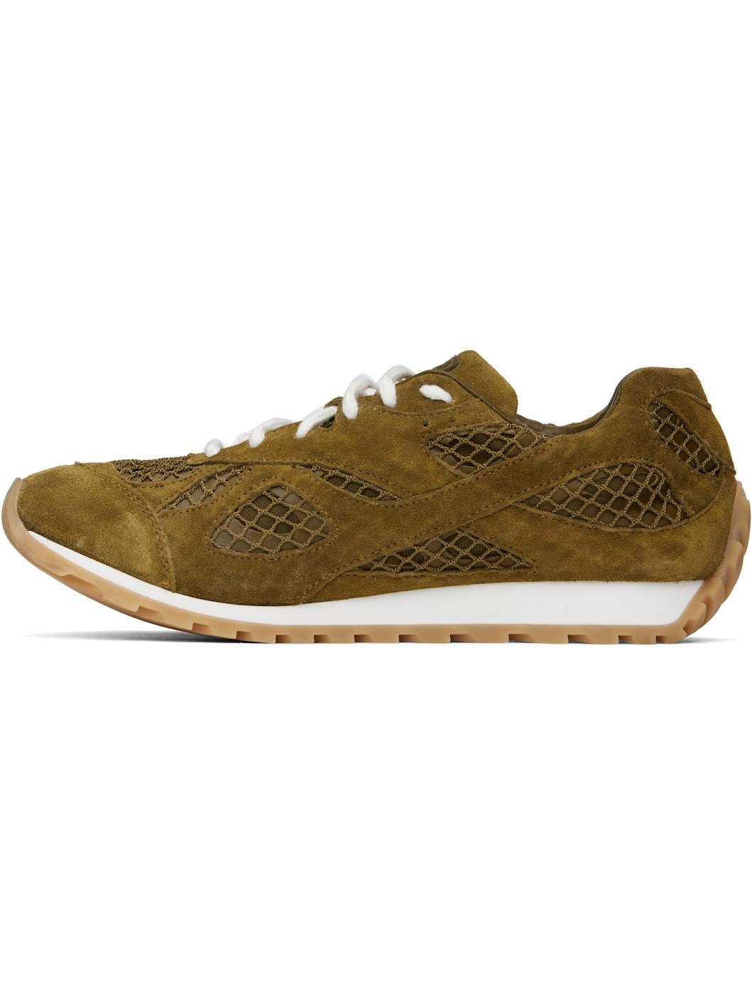 Khaki Orbit Sneakers - 3