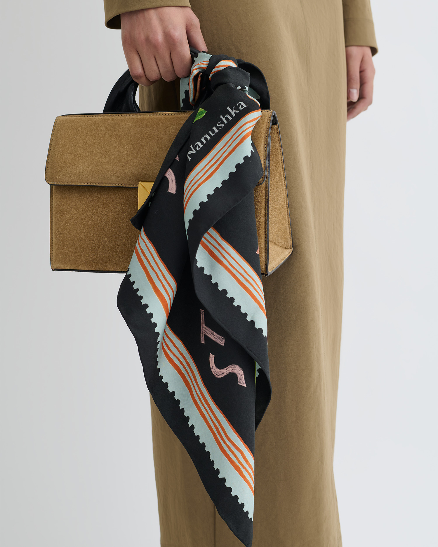 Printed Silk Scarf - 2