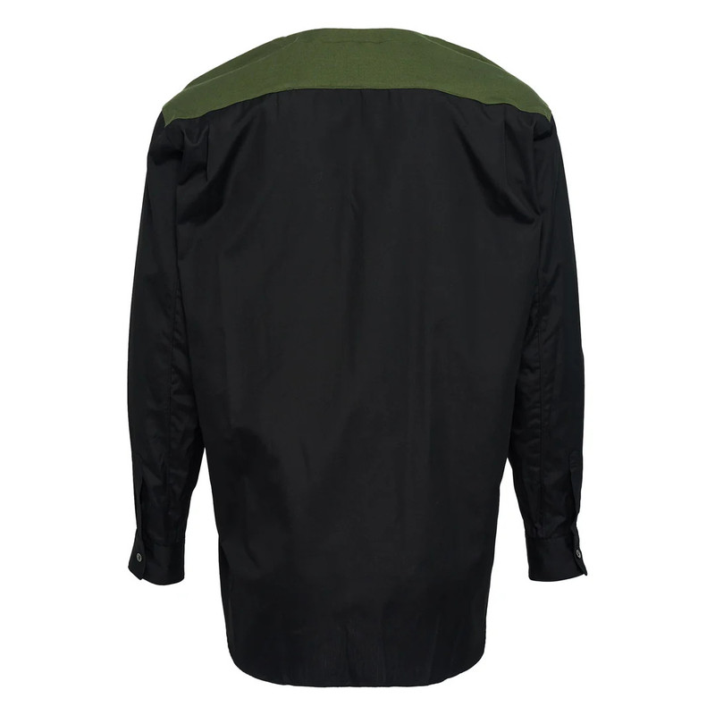 Comme des Garçons Homme Plus Cotton Broad X Cotton Jersey Shirt outlook