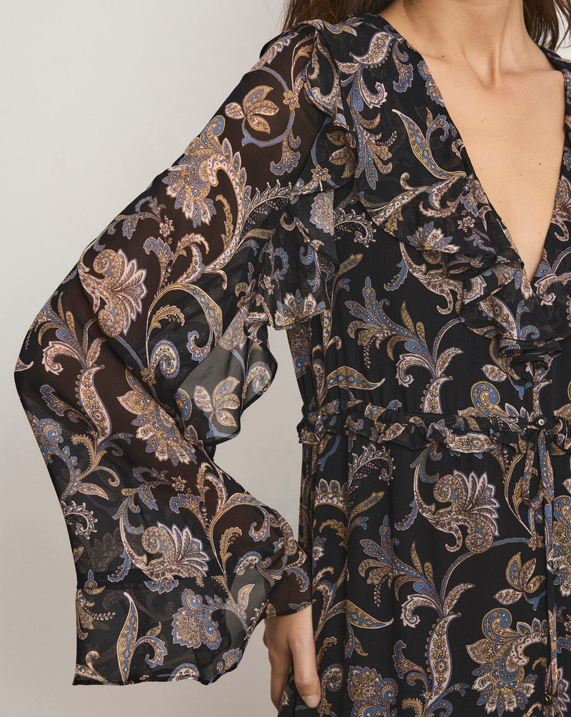 AKARA SILK MAXI DRESS 6