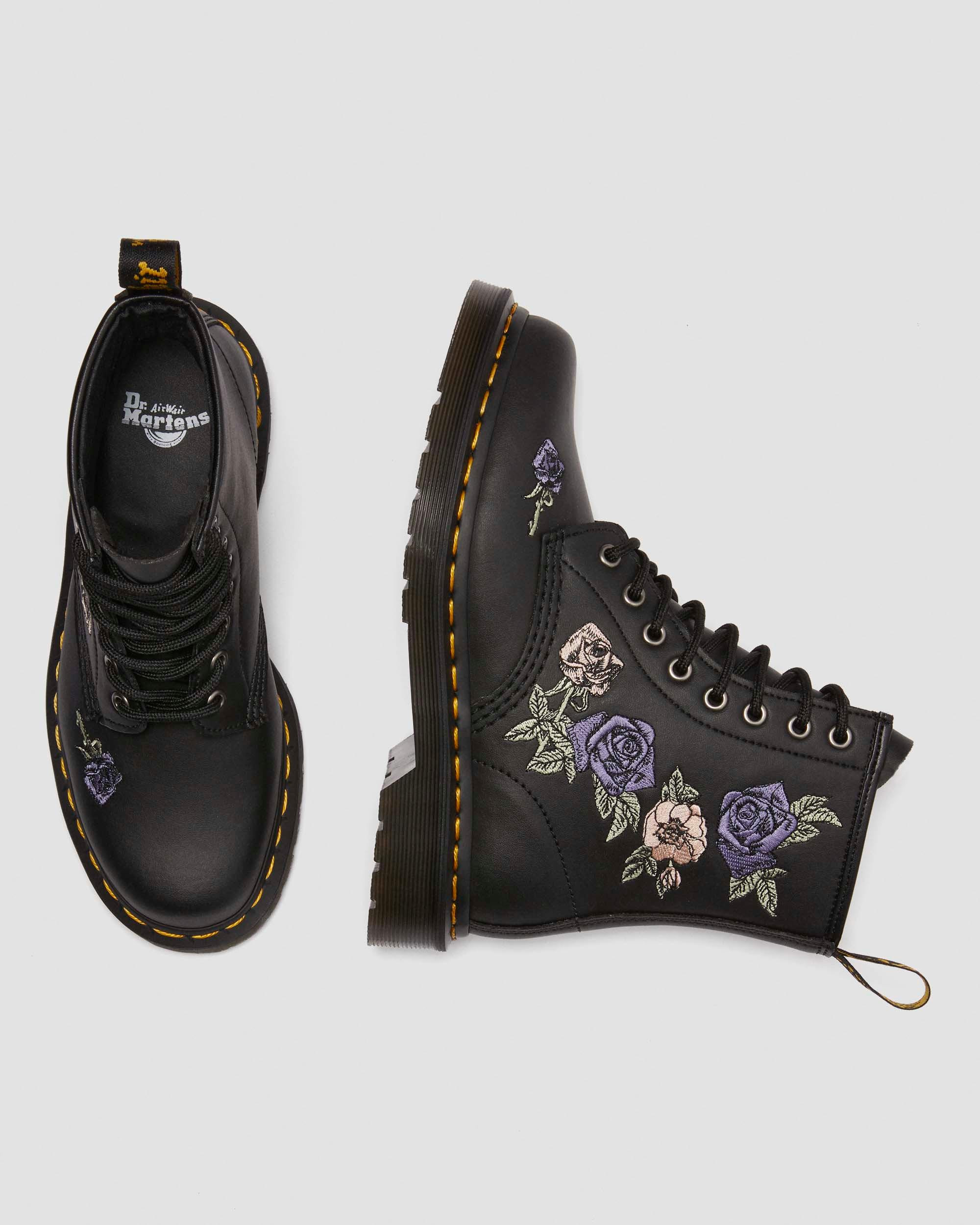 1460 Vonda Floral Reclaimed Leather Boots - 2