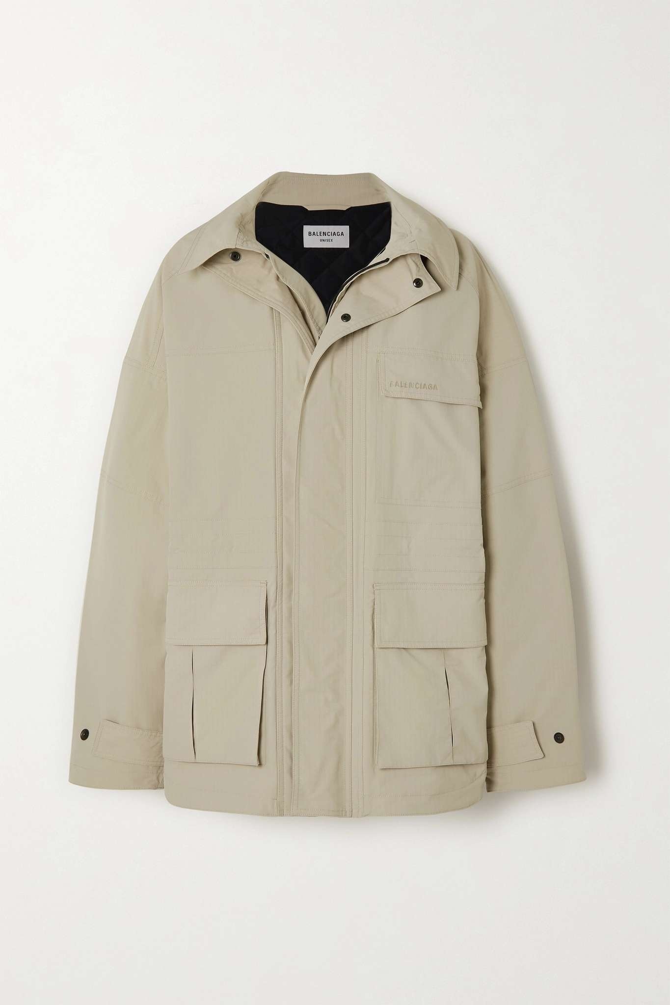 Oversized ripstop parka - 1