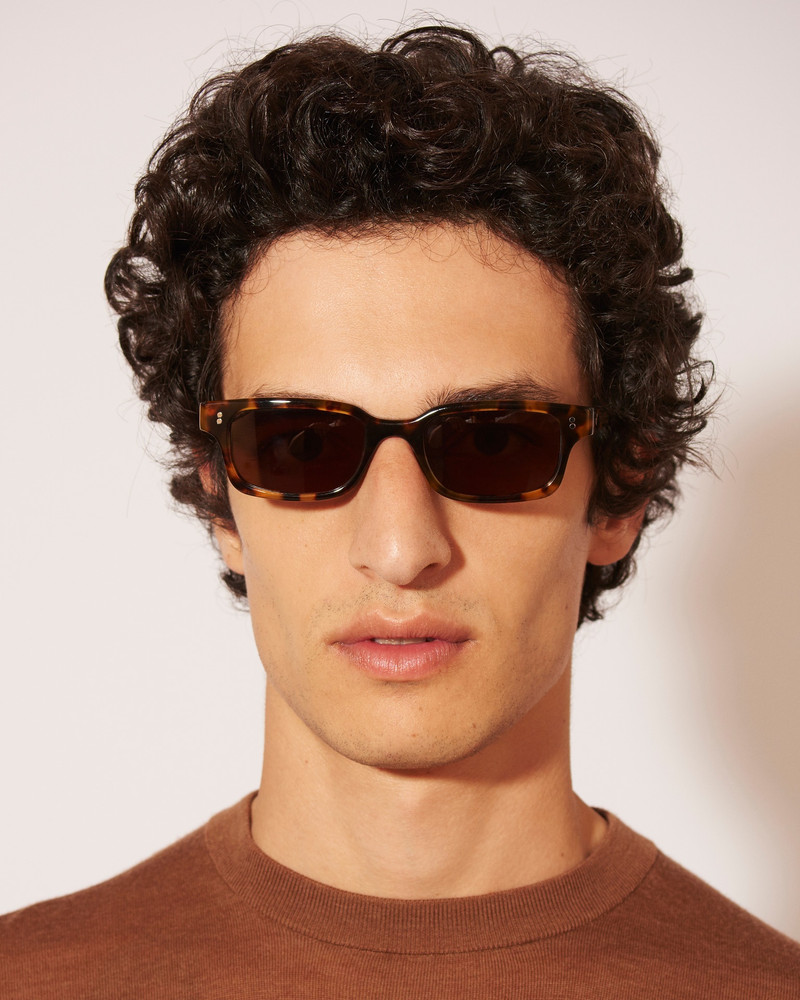 ALBIN - Plastic sunglasses - Dark amber 5