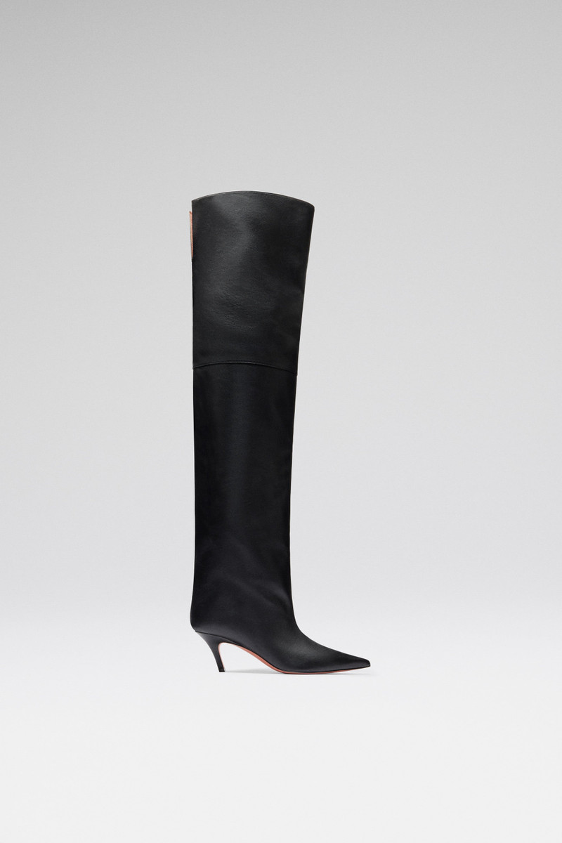 FIONA THIGH HIGH BOOT 60 BLACK NAPPA 1