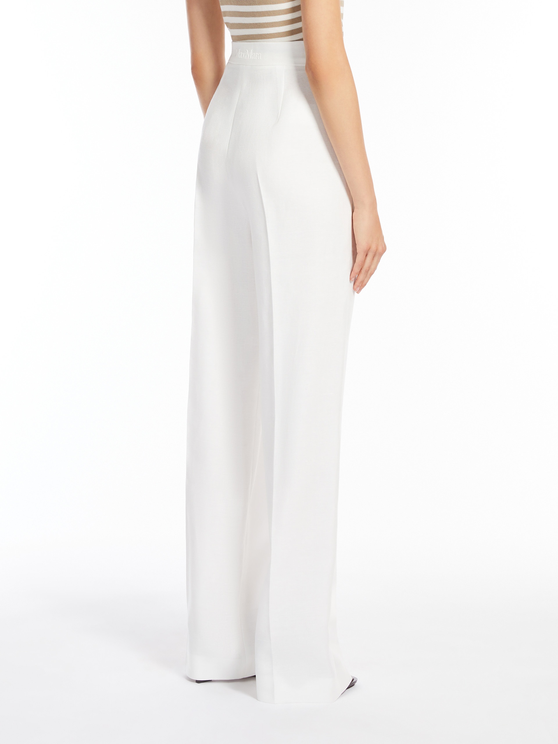 AVERSA Pure linen trousers - 4
