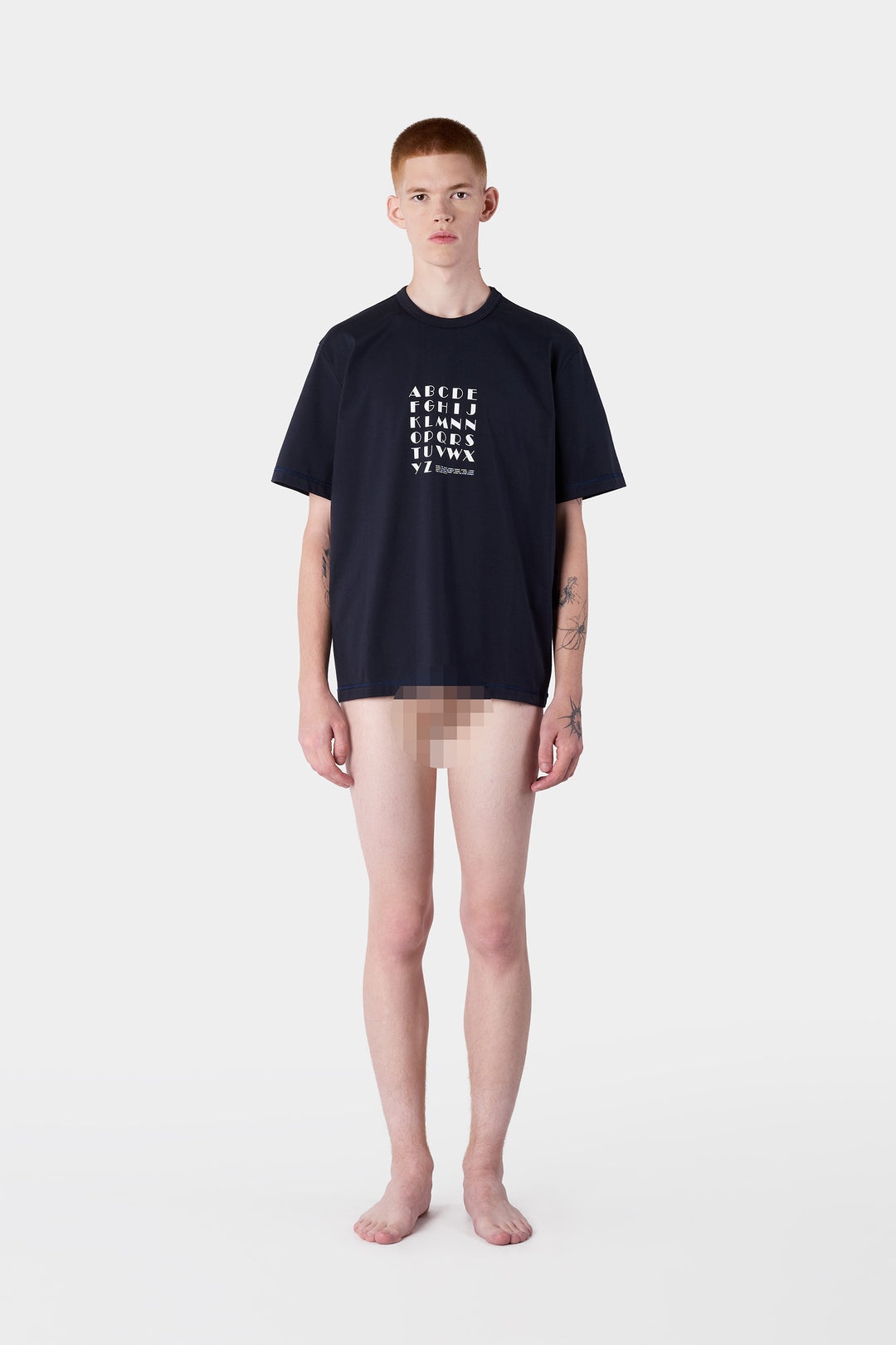 GLOW-IN-THE-DARK CLASSIC T-SHIRT / blue SUNNEI - 5